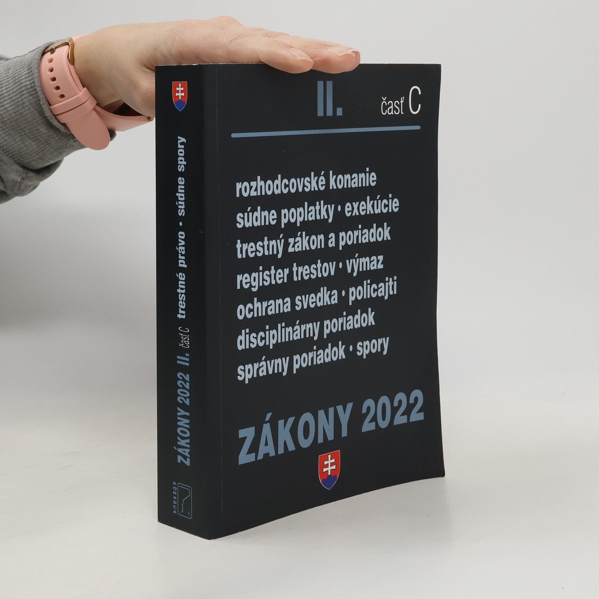 Collectif d'auteurs Zákony 2022 II. část C trestné právo, súdné spory