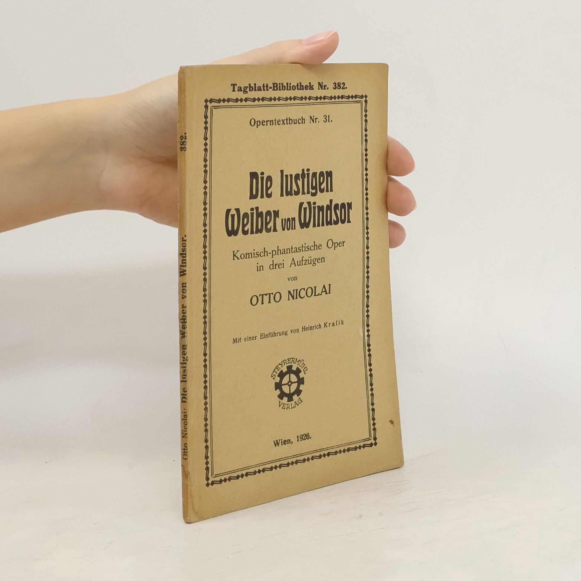 Nicolai Otto Die lustigen Weiber von Windsor