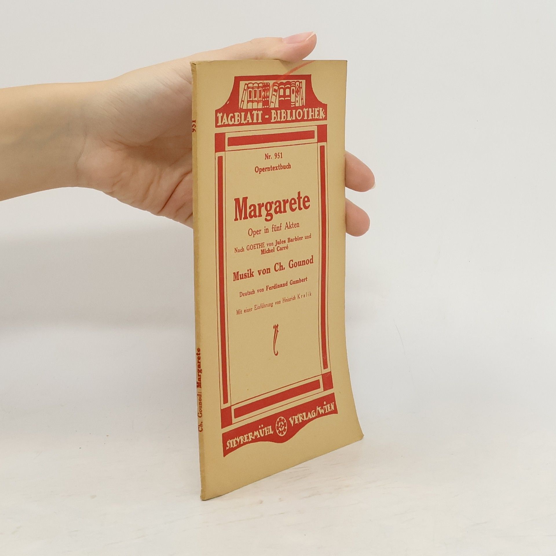 Ch. Gounod Margarete