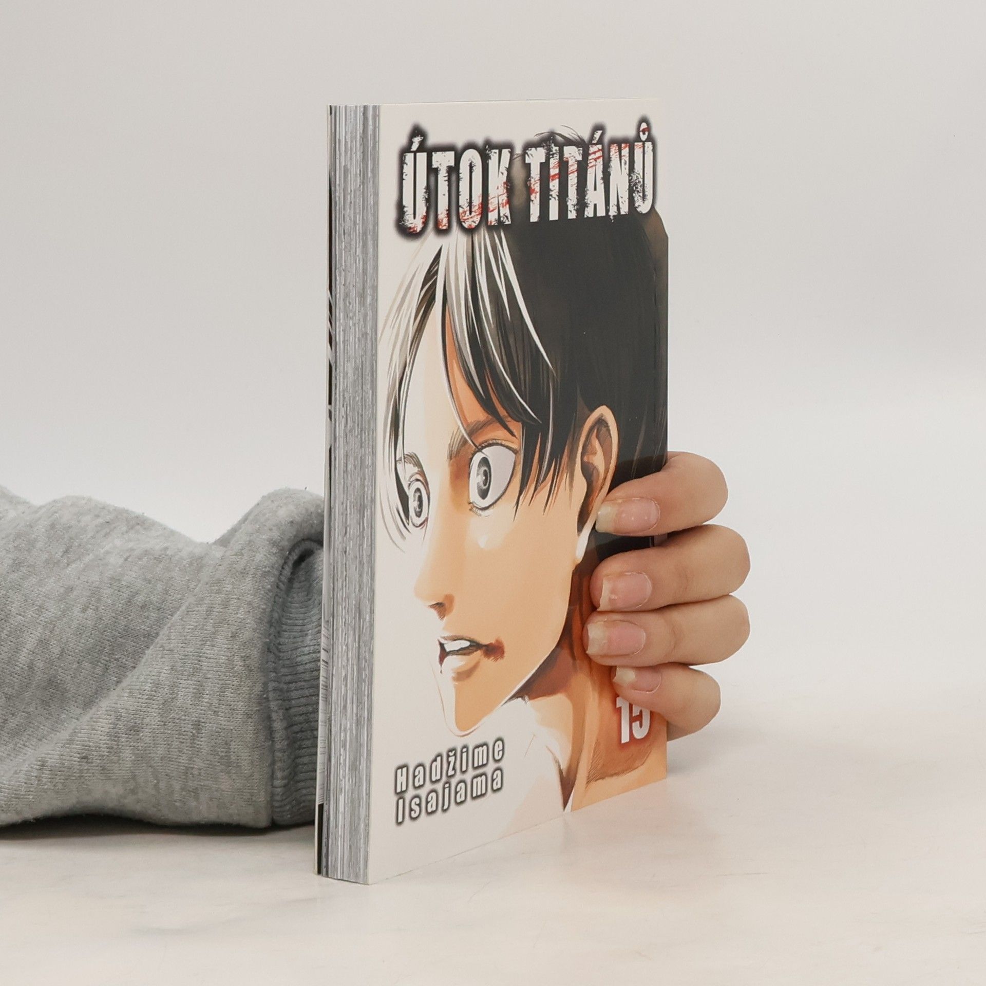 Hajime Isayama Útok titánů 15