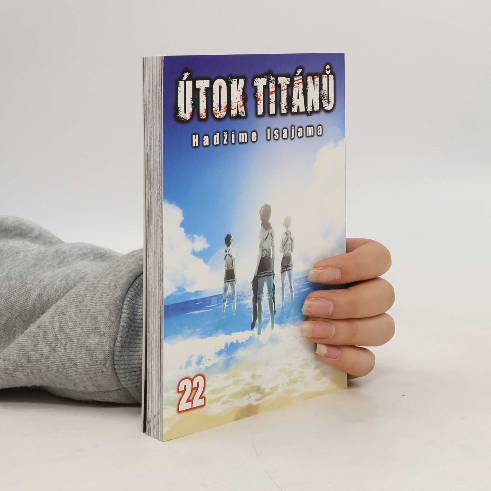 Hajime Isayama Útok titánů 22