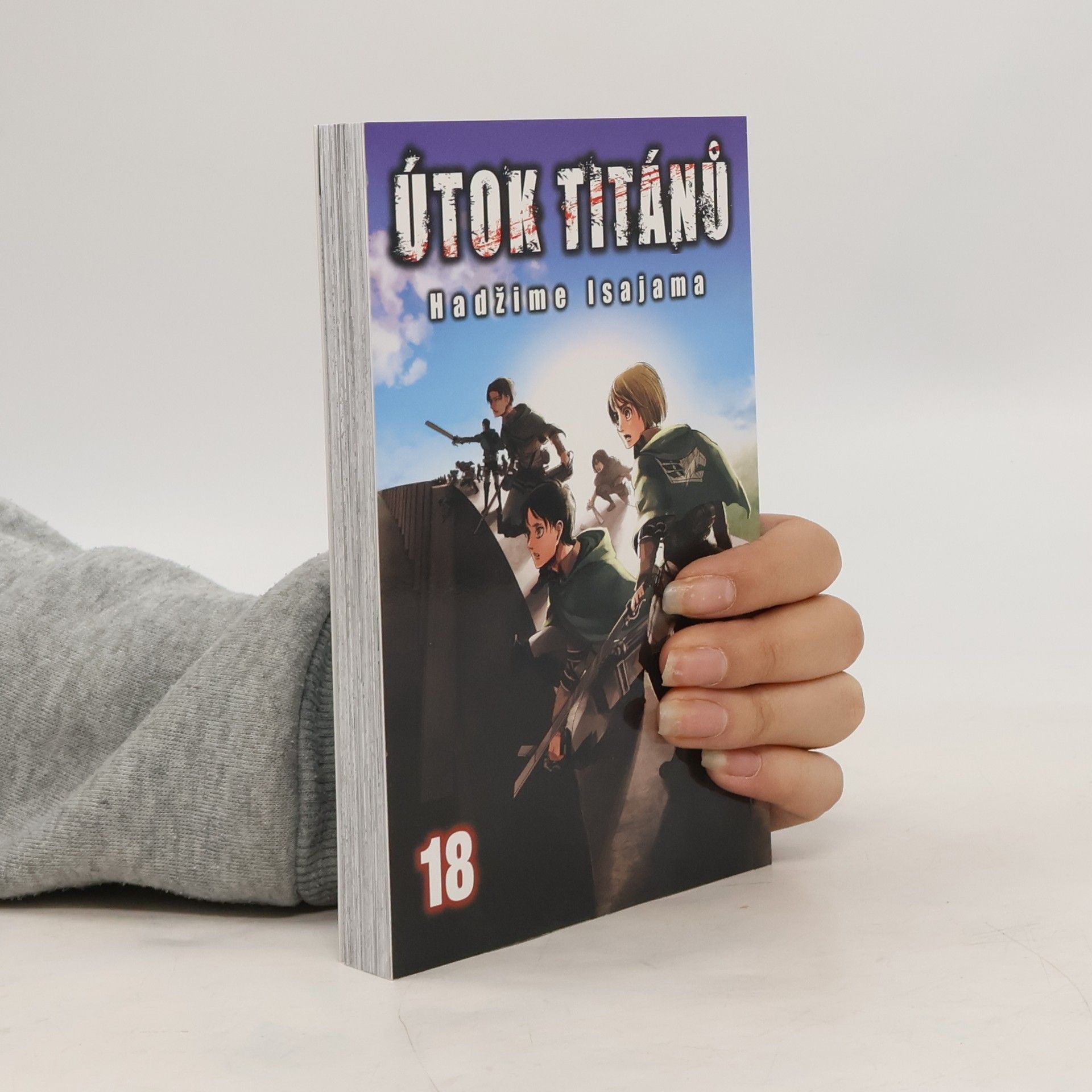 Hajime Isayama Útok titánů 18