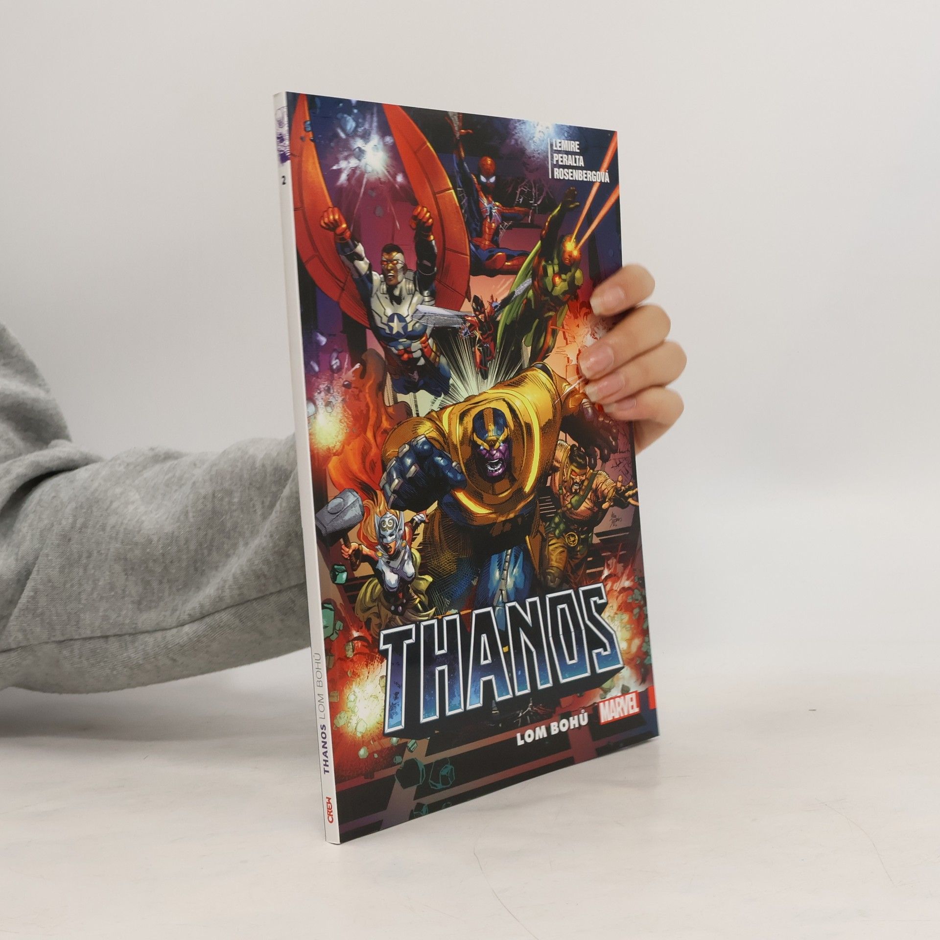 Jeff Lemire Thanos. Lom bohů