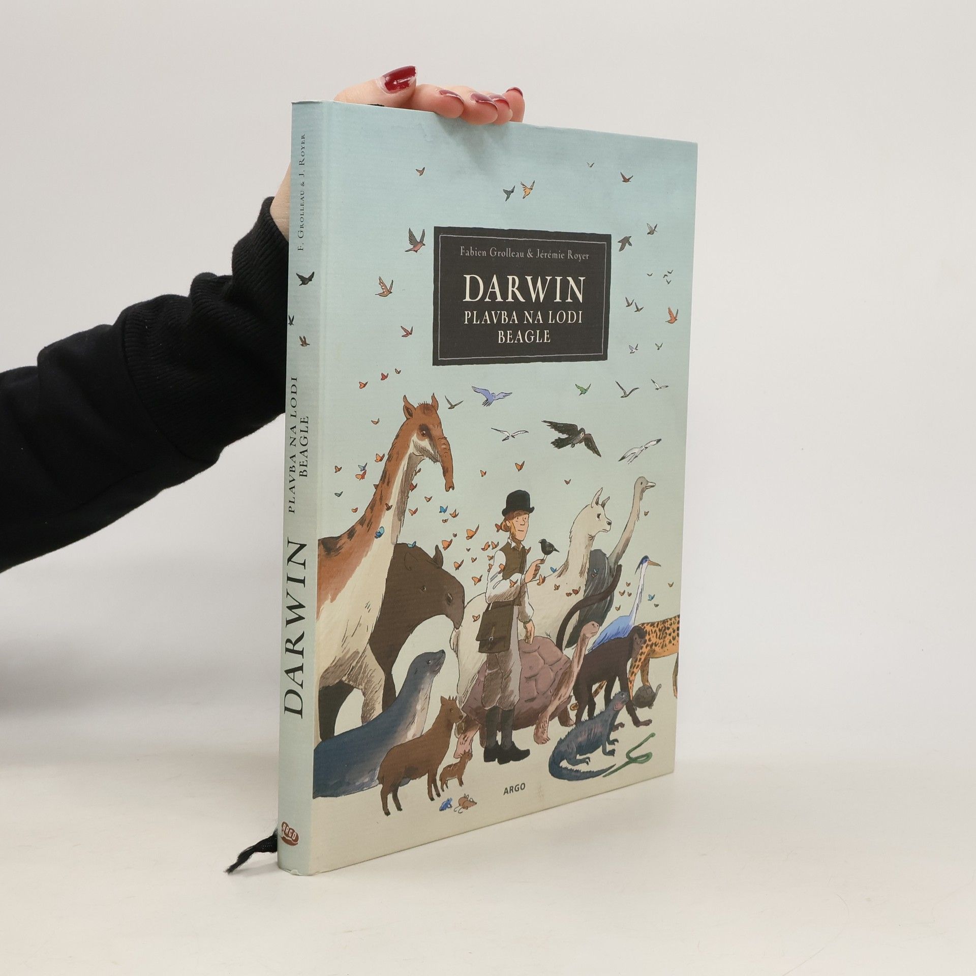 Fabien Grolleau Darwin : plavba na lodi Beagle