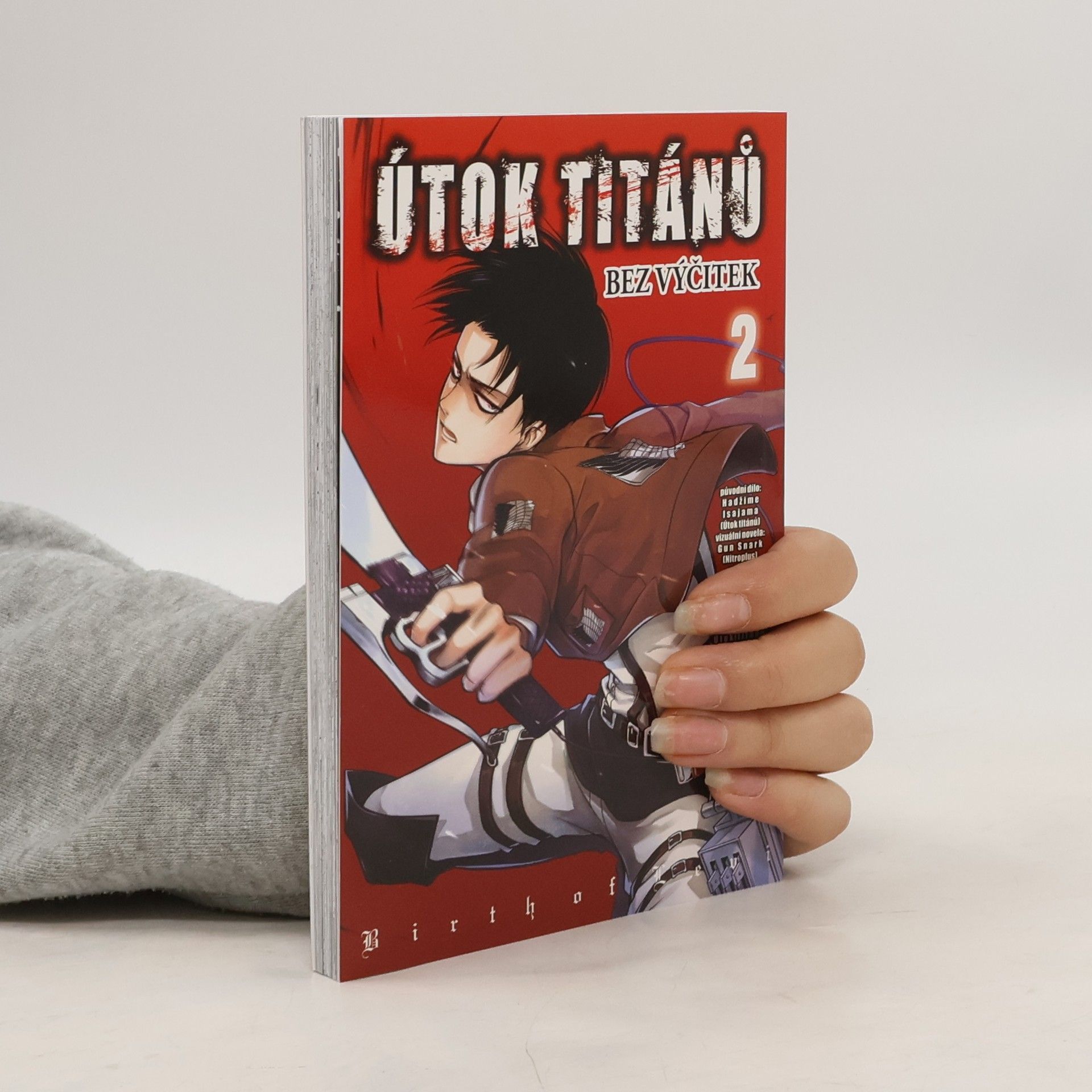 Hikaru Suruga Útok titánů. Bez výčitek. 2