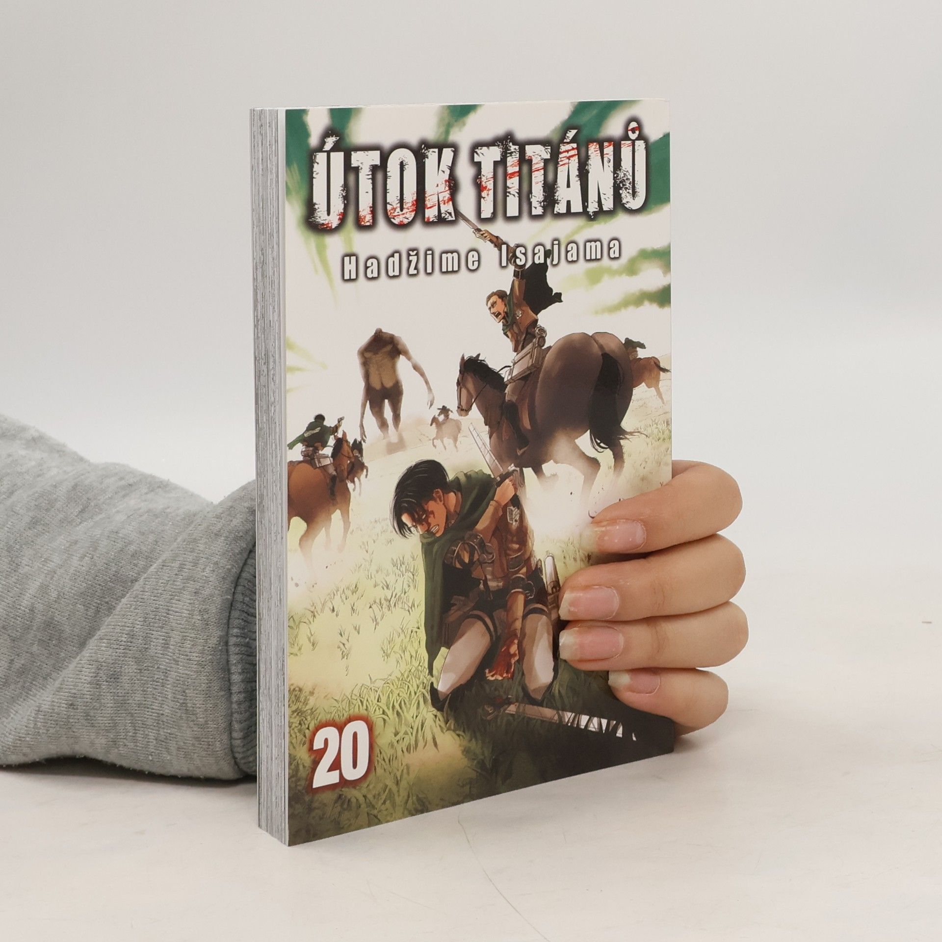 Hajime Isayama Útok titánů 20