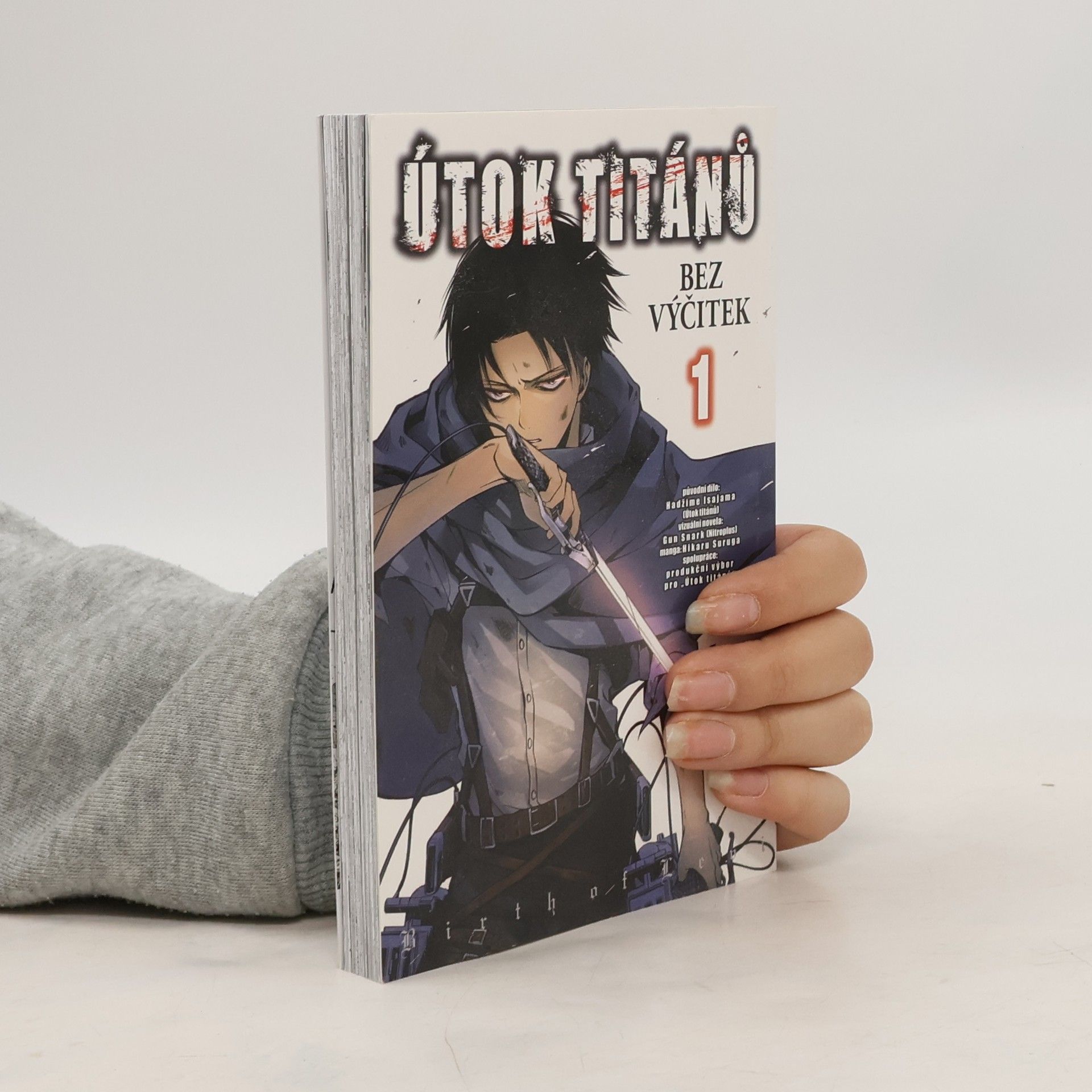 Hajime Isayama Útok Titánů. 1 : Bez výčitek