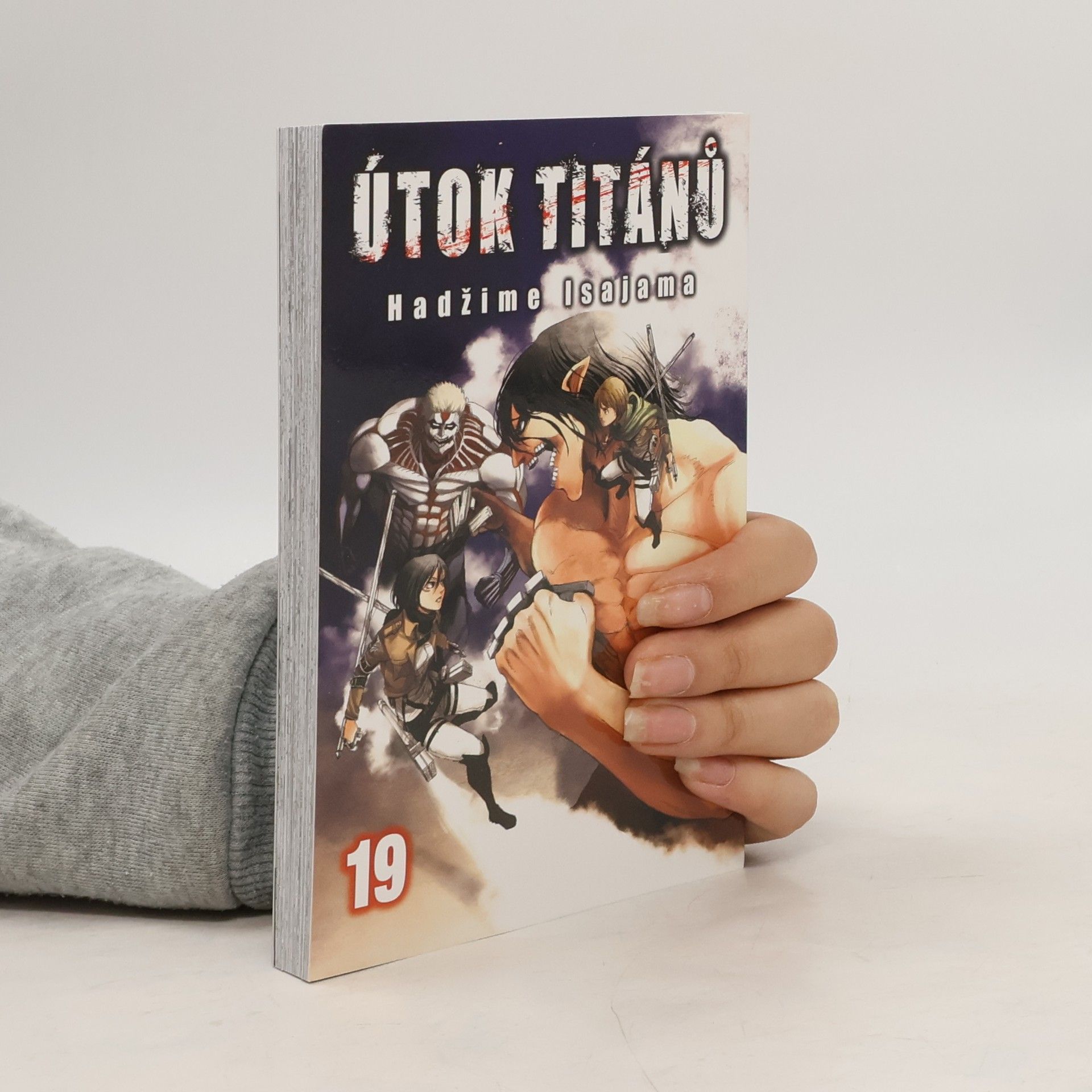 Hajime Isayama Útok titánů 19