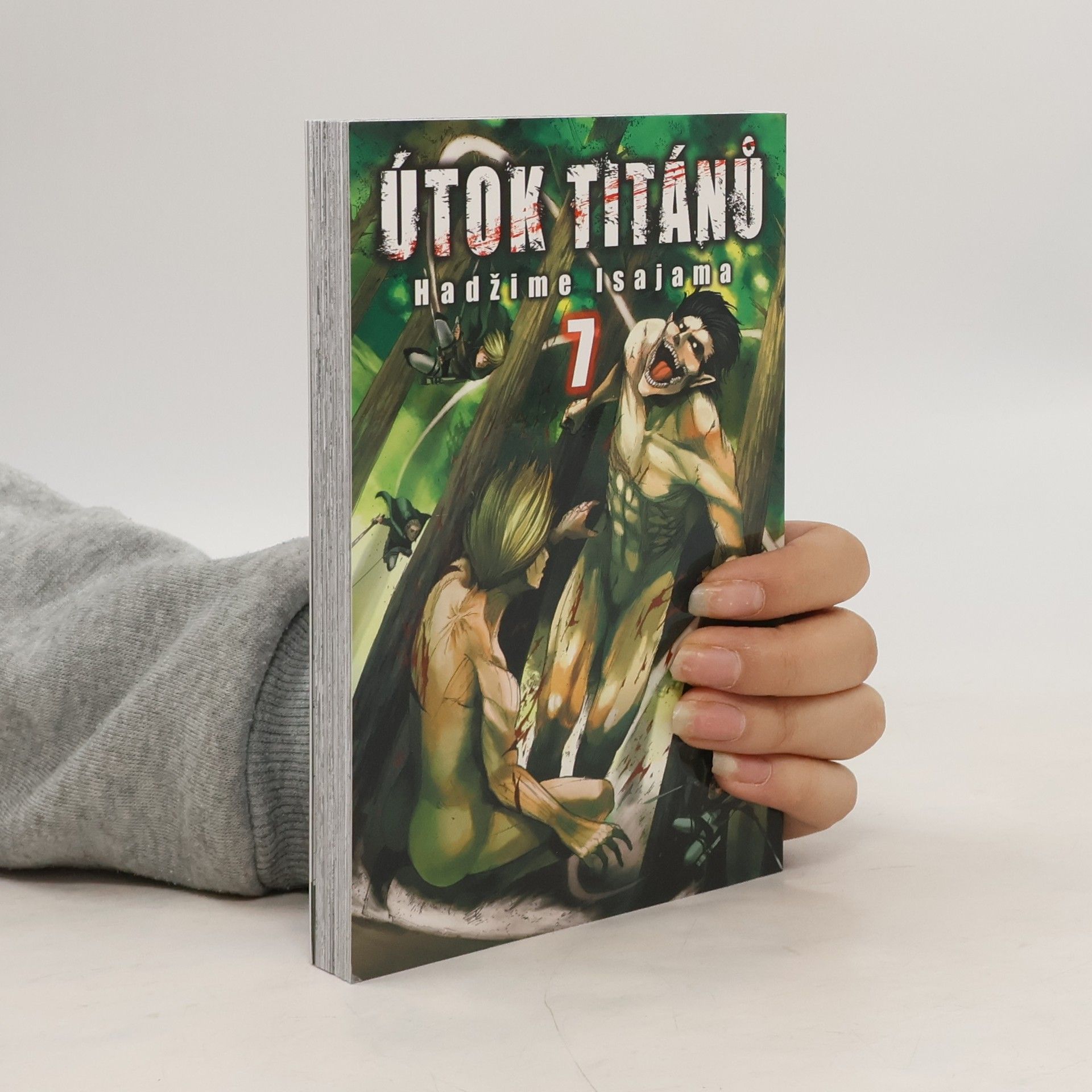 Hajime Isayama Útok titánů. 7