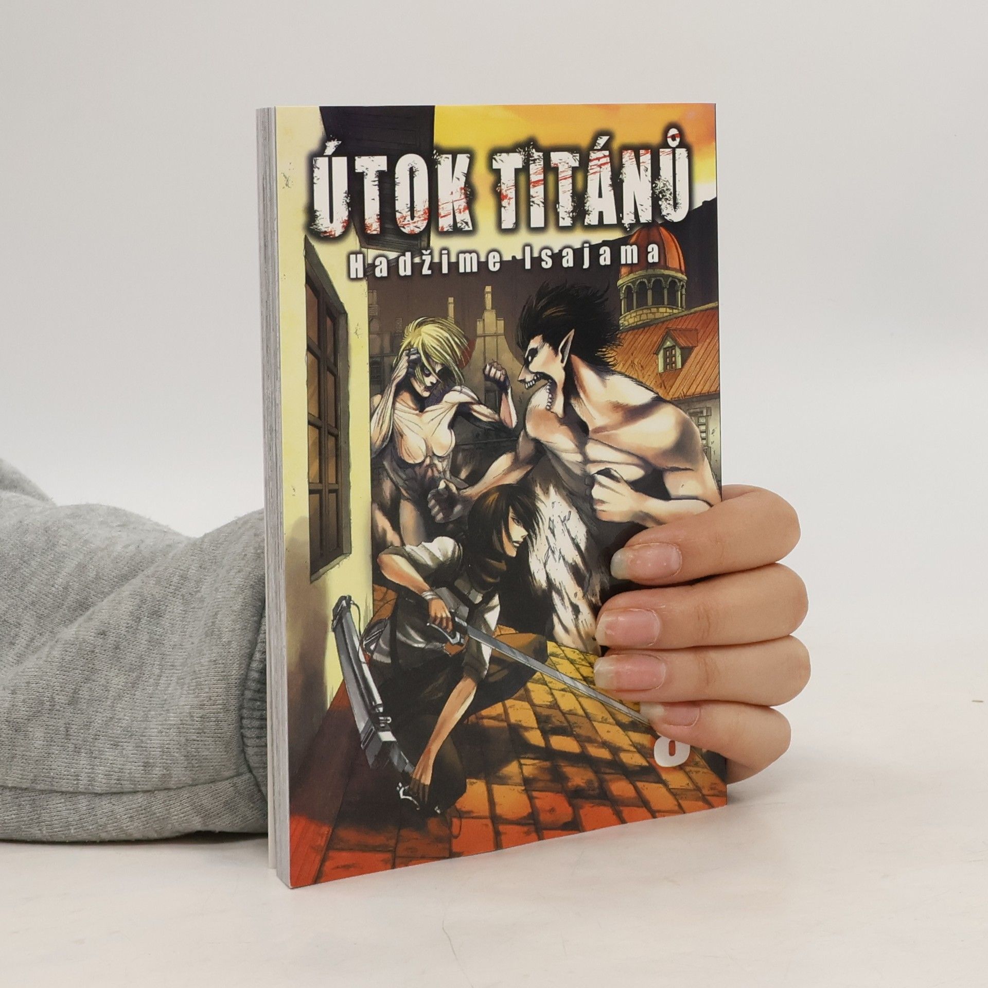 Hajime Isayama Útok titánů. 8