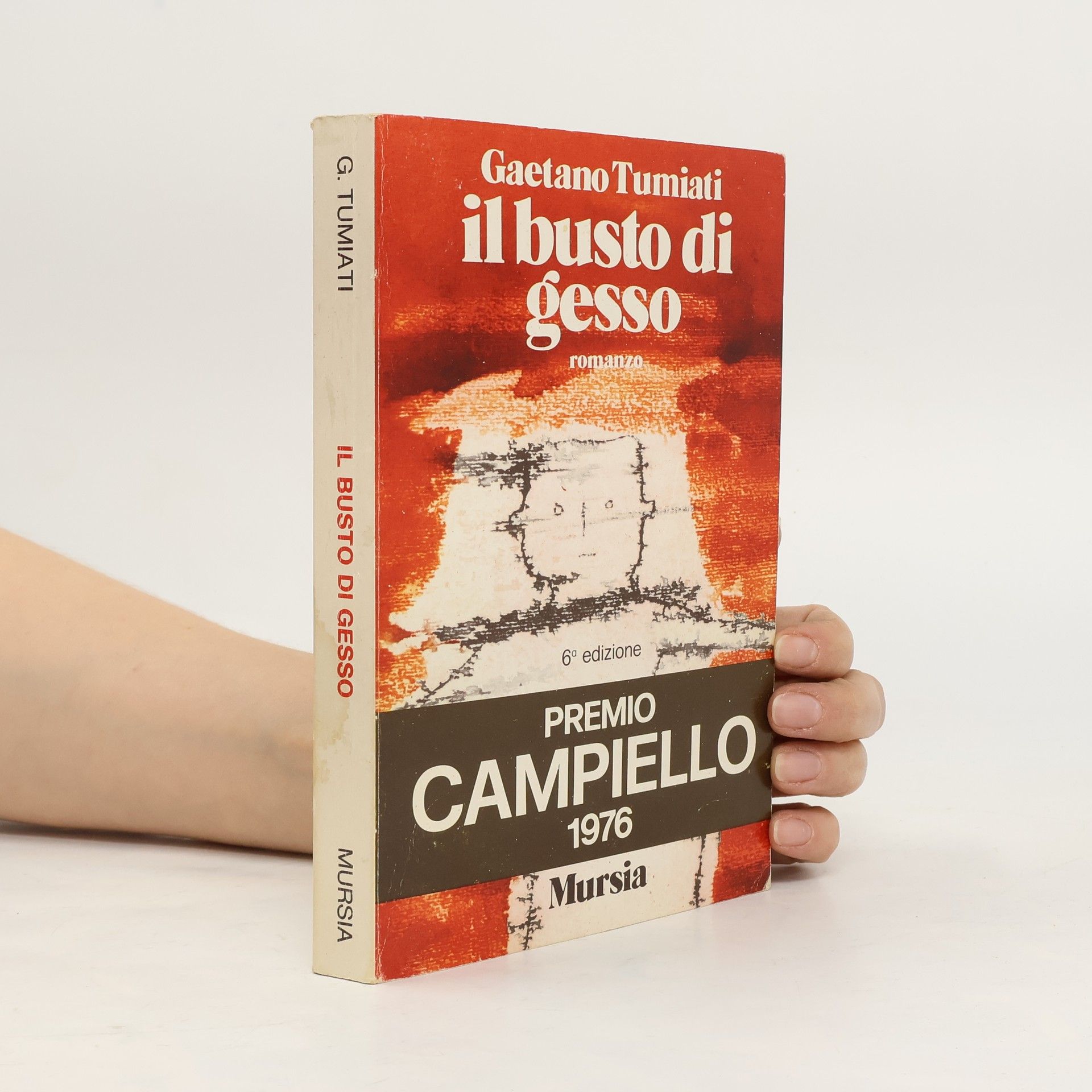 Gaetano Tumiati Il busto di gesso