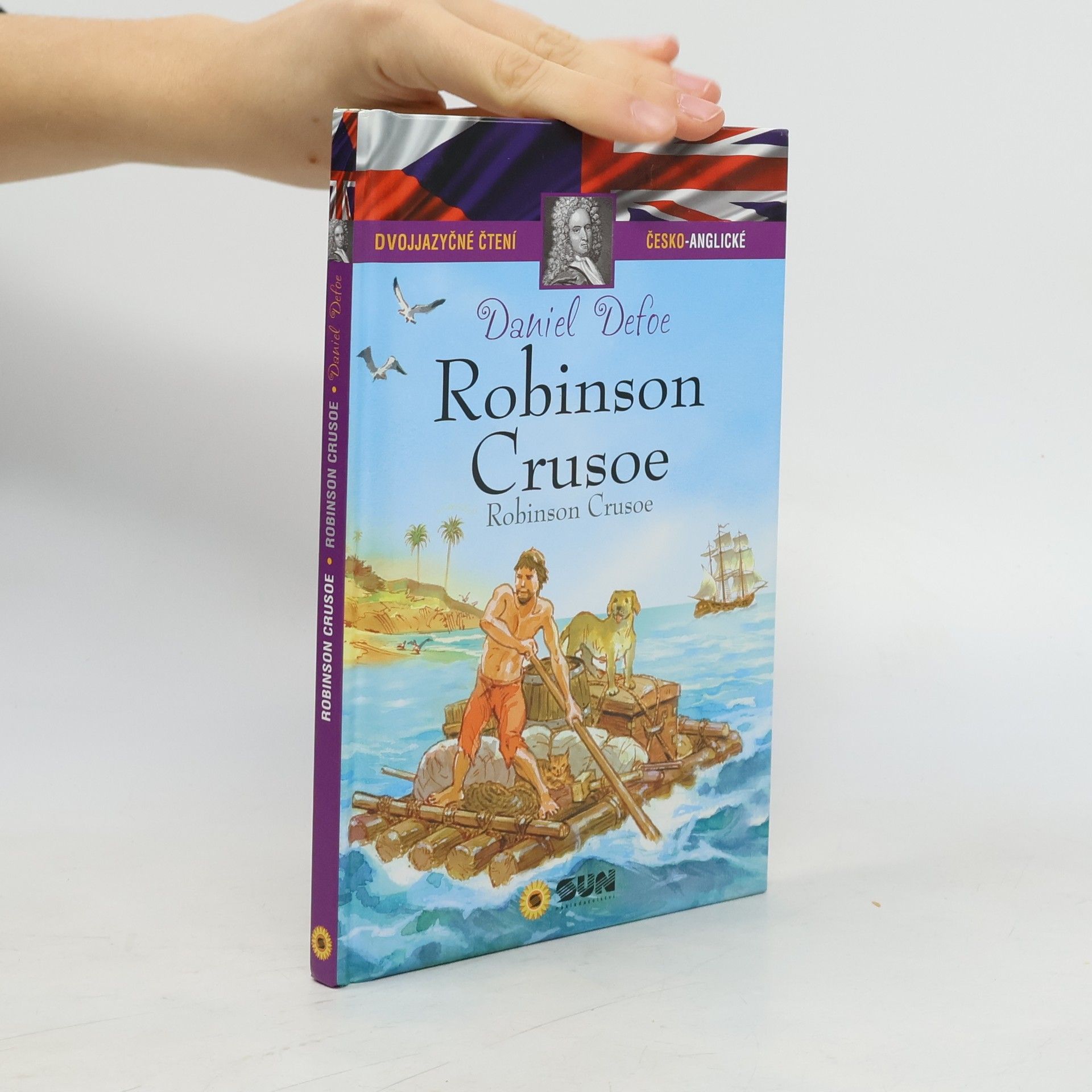 Robinson Crusoe. Robinson Crusoe. Dvojjazyčné čtení česko-anglické