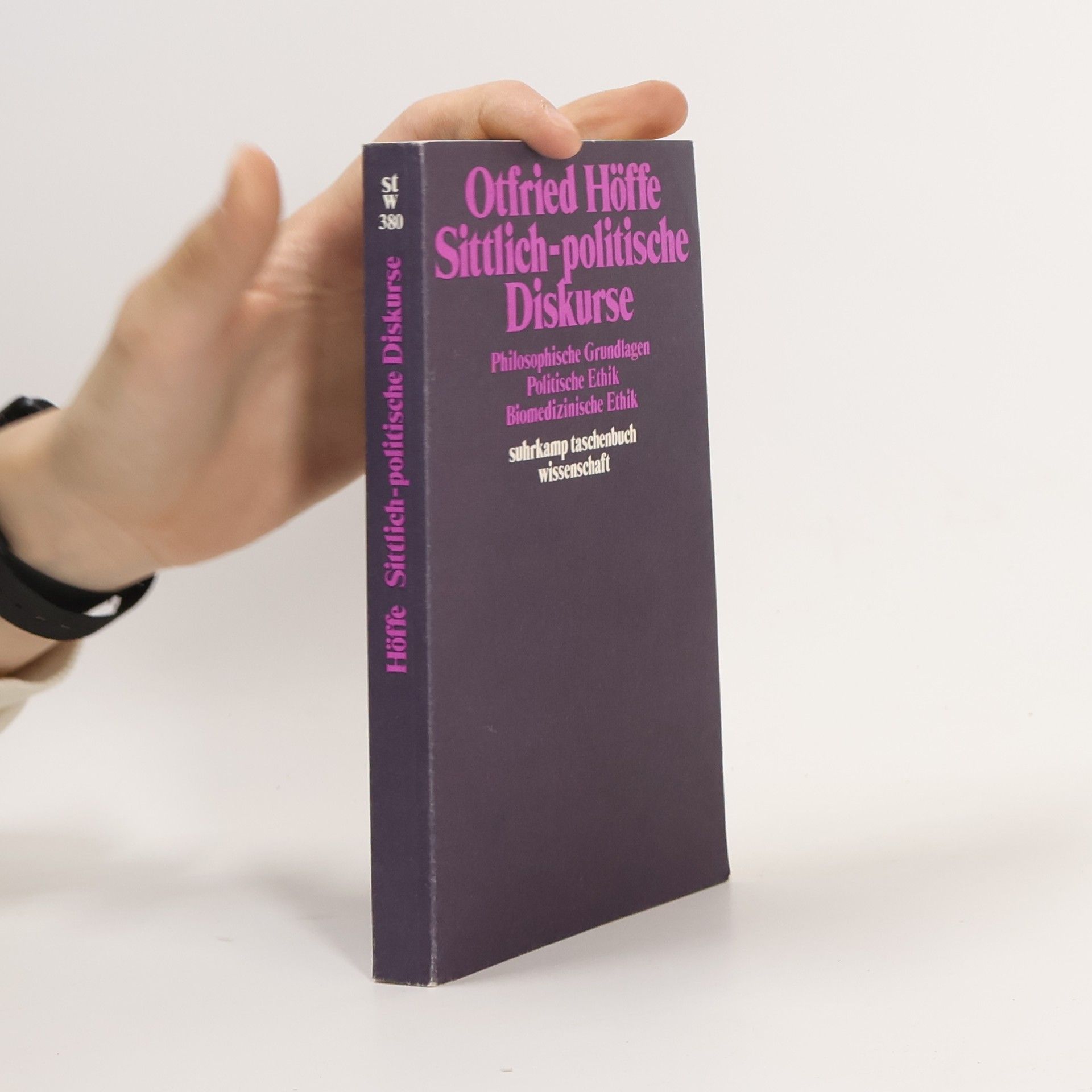 Otfried Höffe Sittlich-politische Diskurse