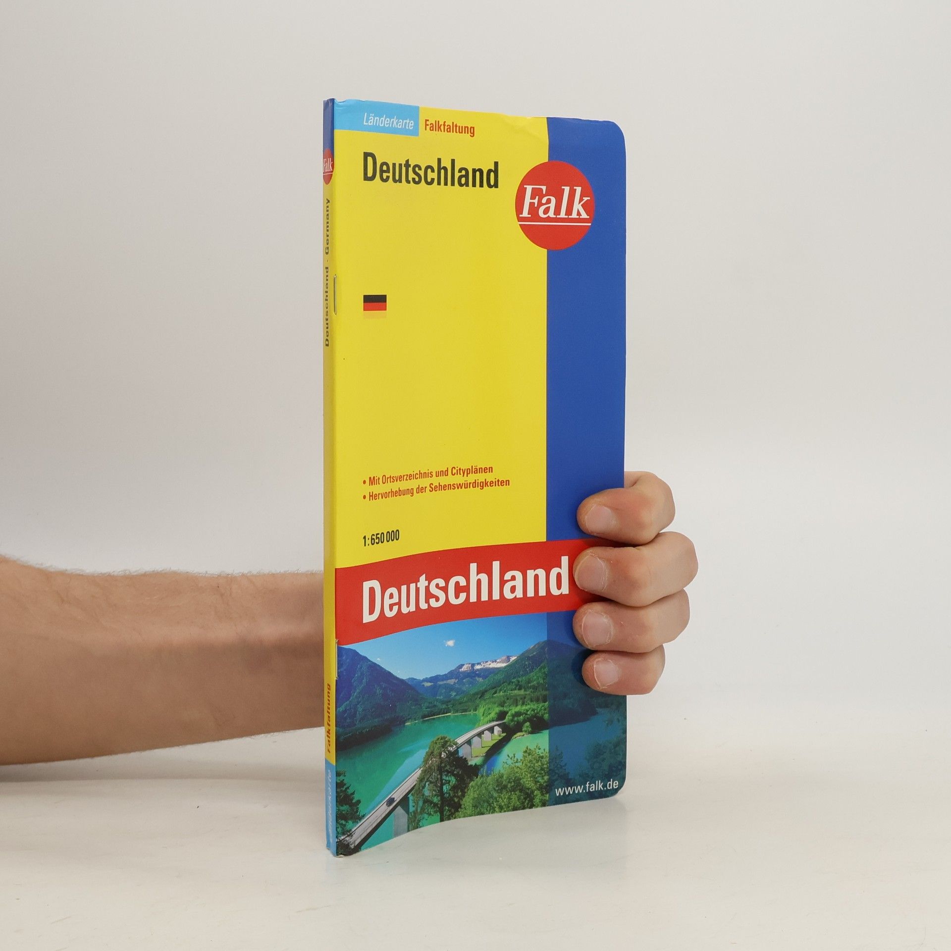 Collectif d'auteurs Falk Länderkarte Deutschland 1