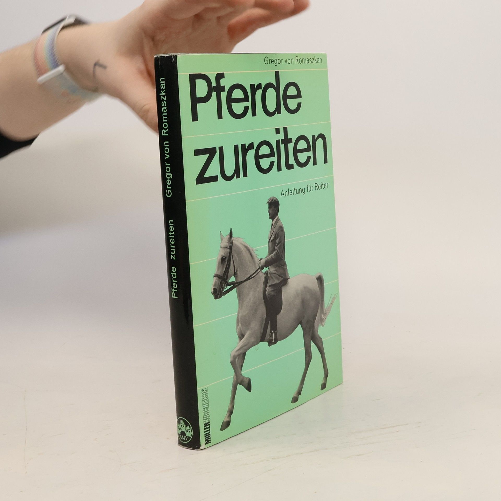 Gregor von Romaszkan Pferde zureiten