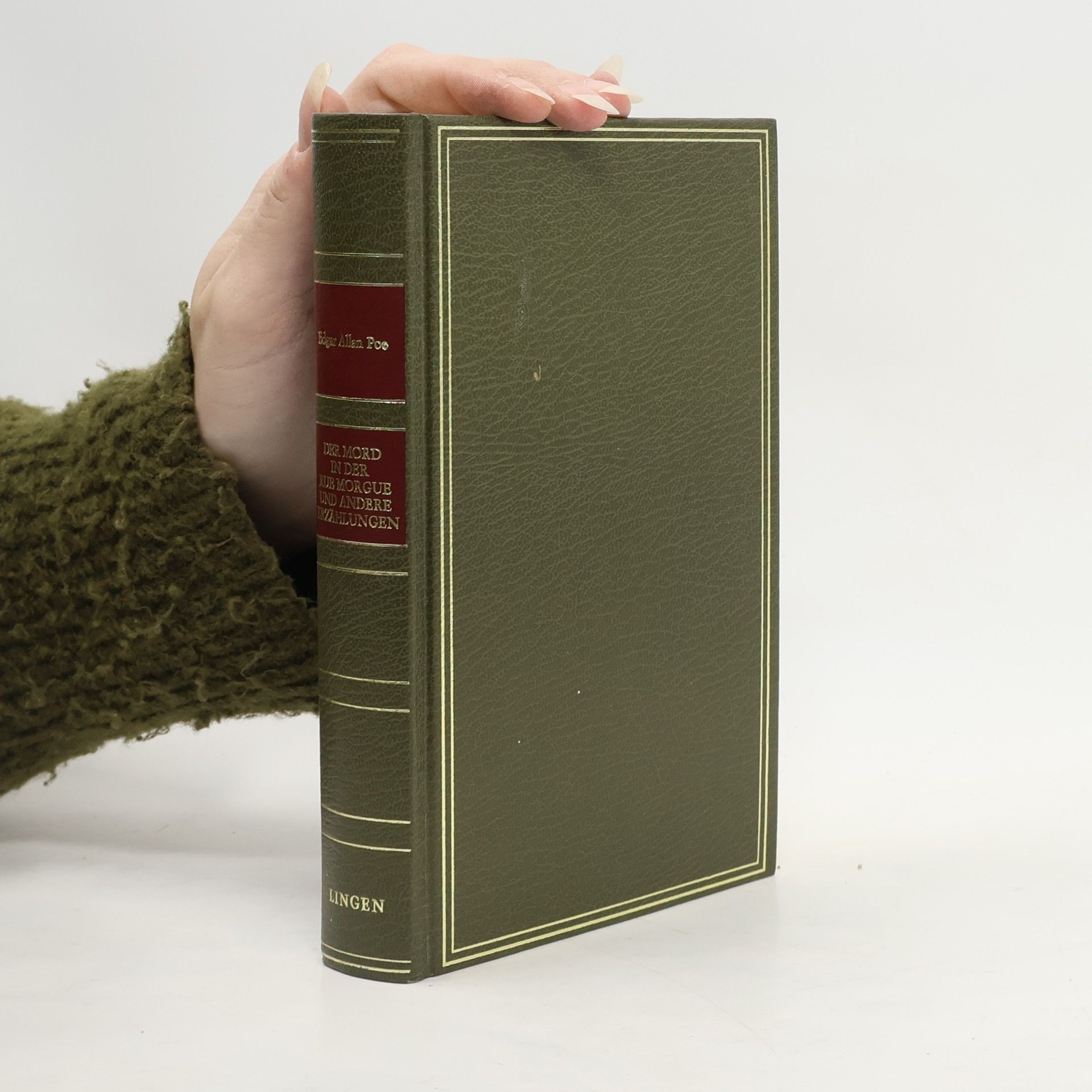 Edgar Allan Poe Der Mord in der Rue Morgue und andere Erzählungen