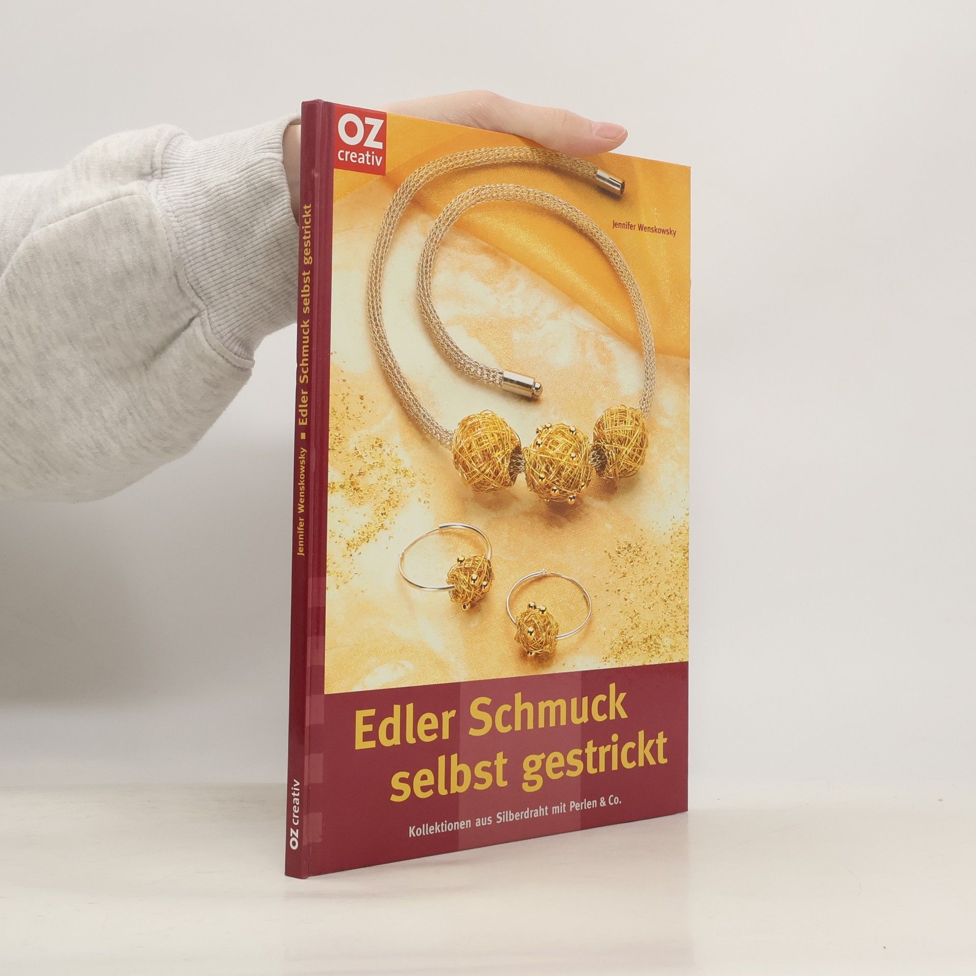 Jennifer Wenskowsky Edler Schmuck selbst gestrickt