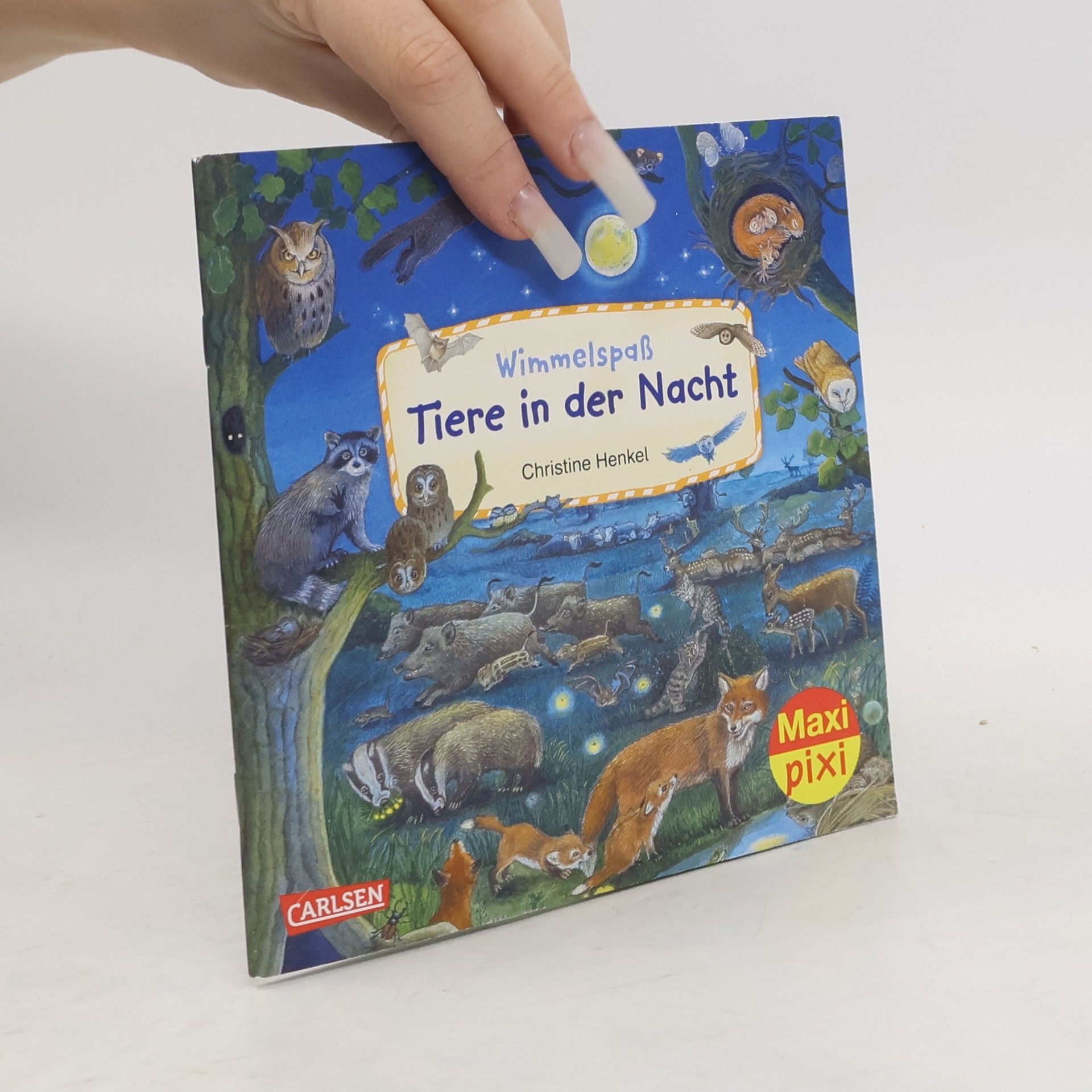 Christine Henkel Maxi Pixi 425: Wimmelspaß Tiere in der Nacht