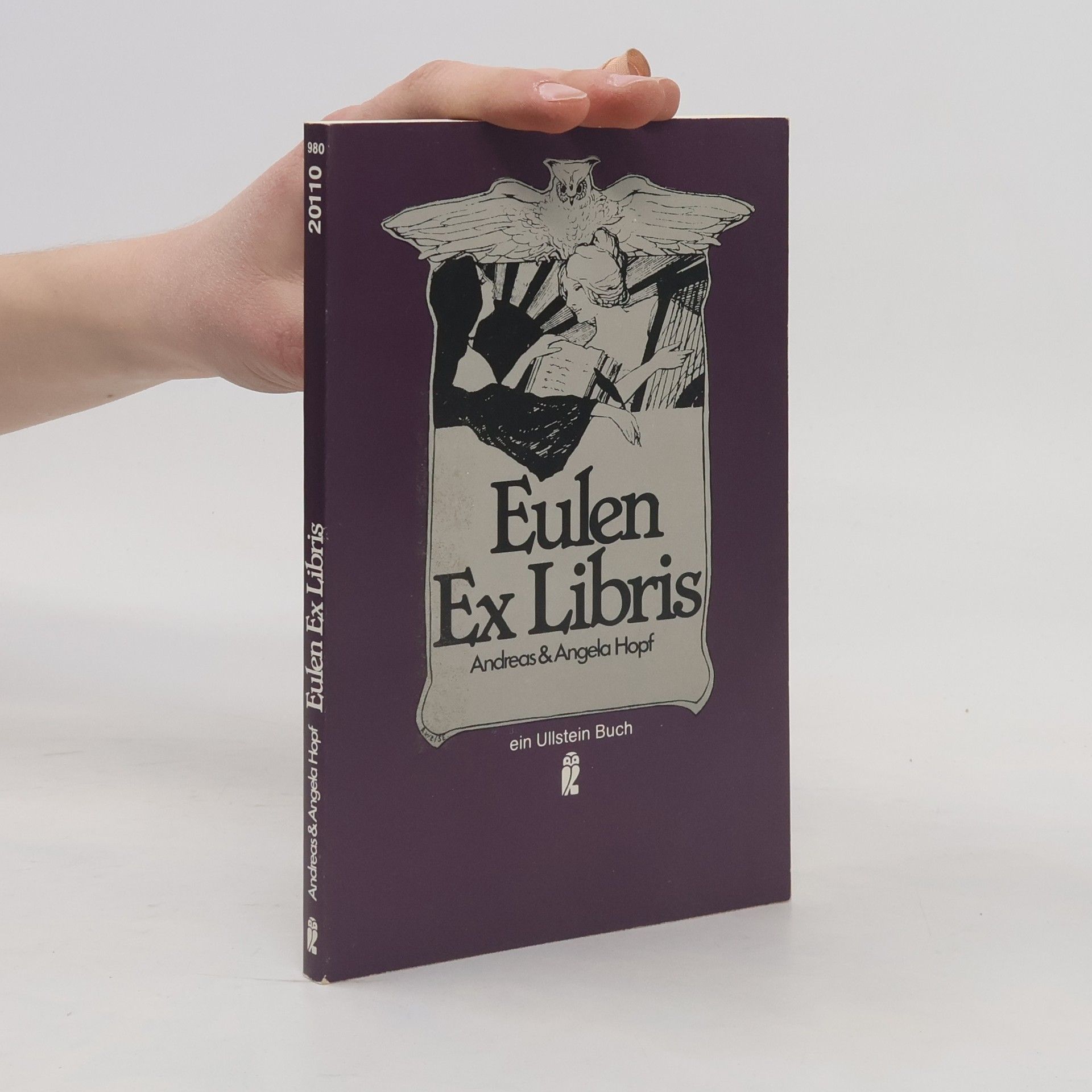 Angela Hopf Eulen-Exlibris