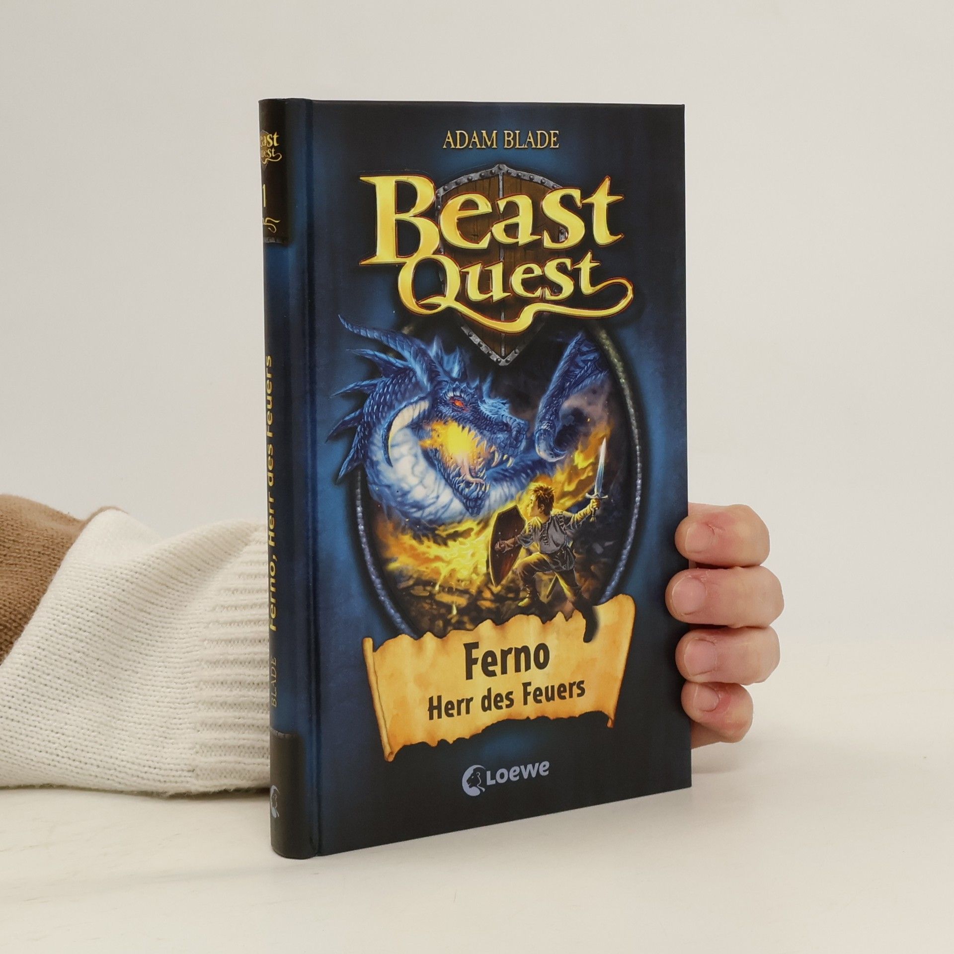 Adam Blade Beast Quest 01. Ferno, Herr des Feuers