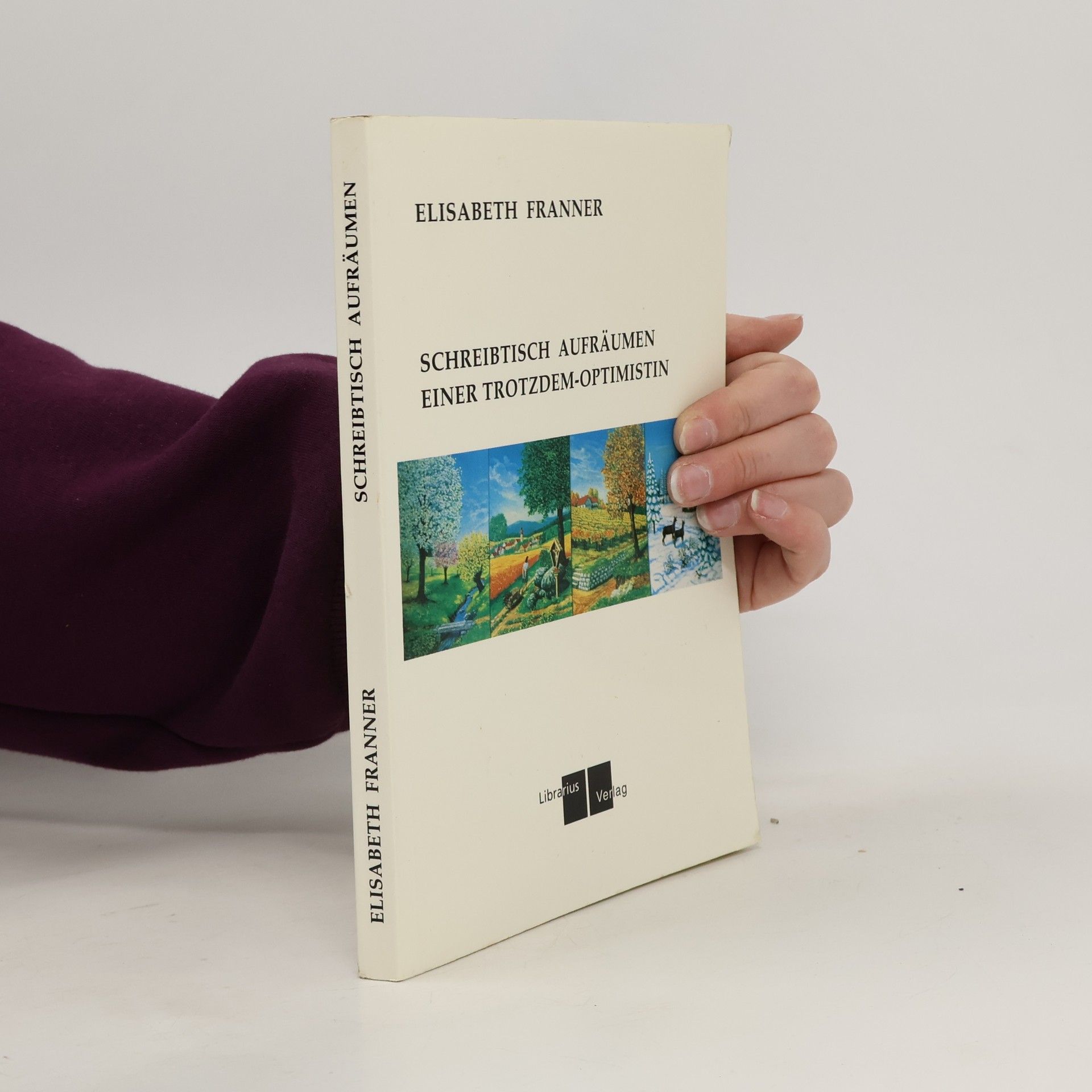 Elisabeth Franner Schreibtisch aufräumen einer Trotzdem-Optimistin