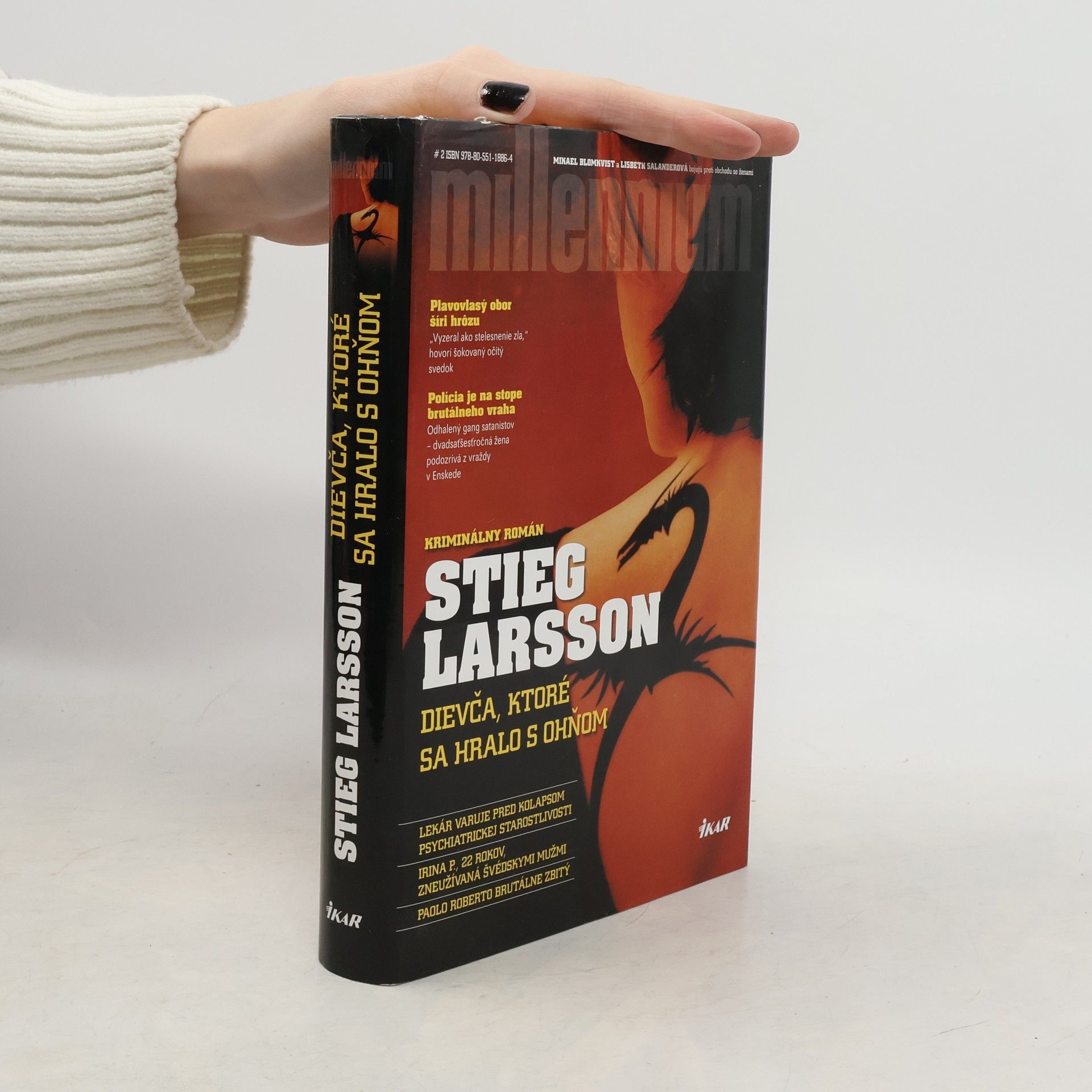 Stieg Larsson Dievča, ktoré sa hralo s ohňom