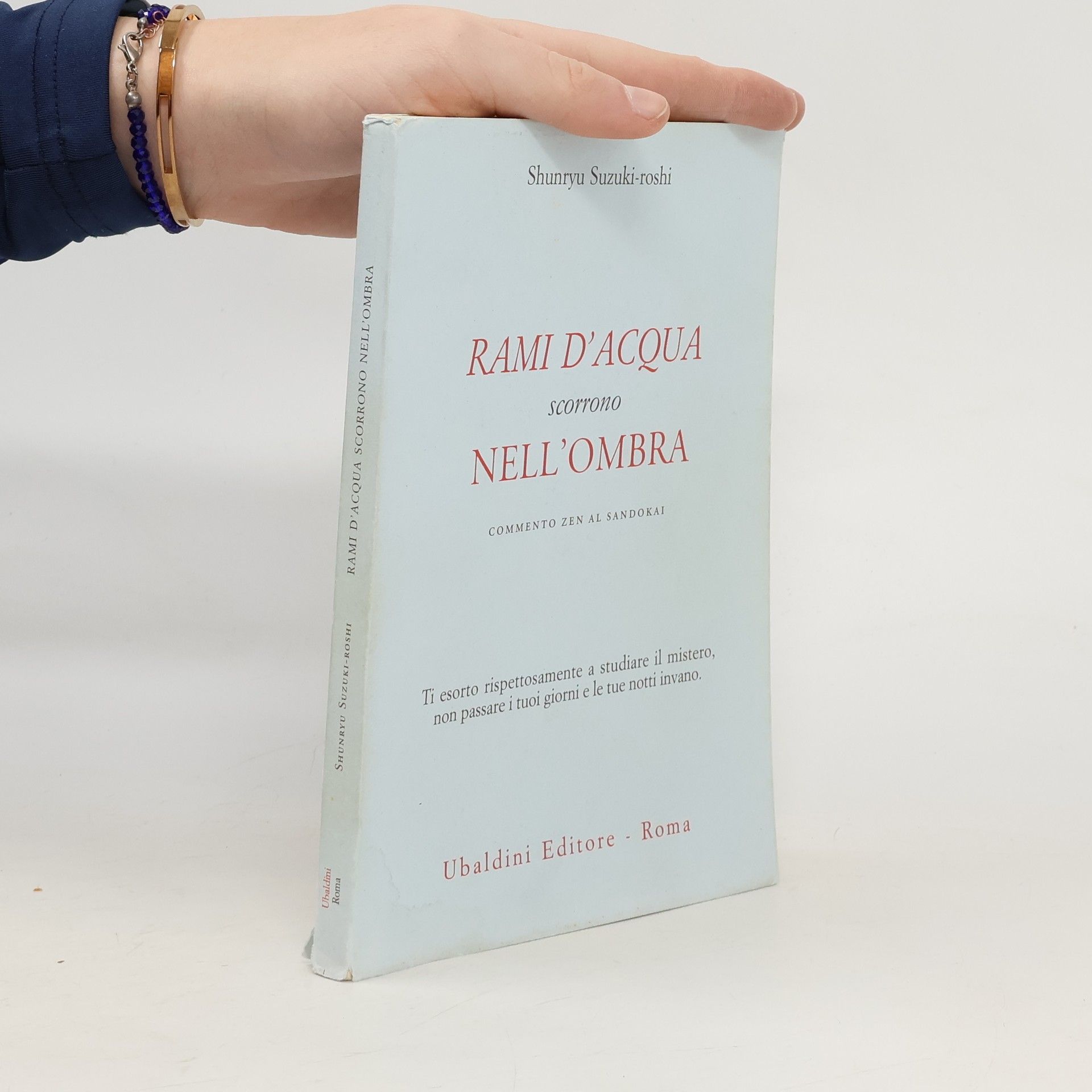 Shunryu Suzuki-roshi Rami d'acqua scorrono nell'ombra. Commento zen al Sandokai