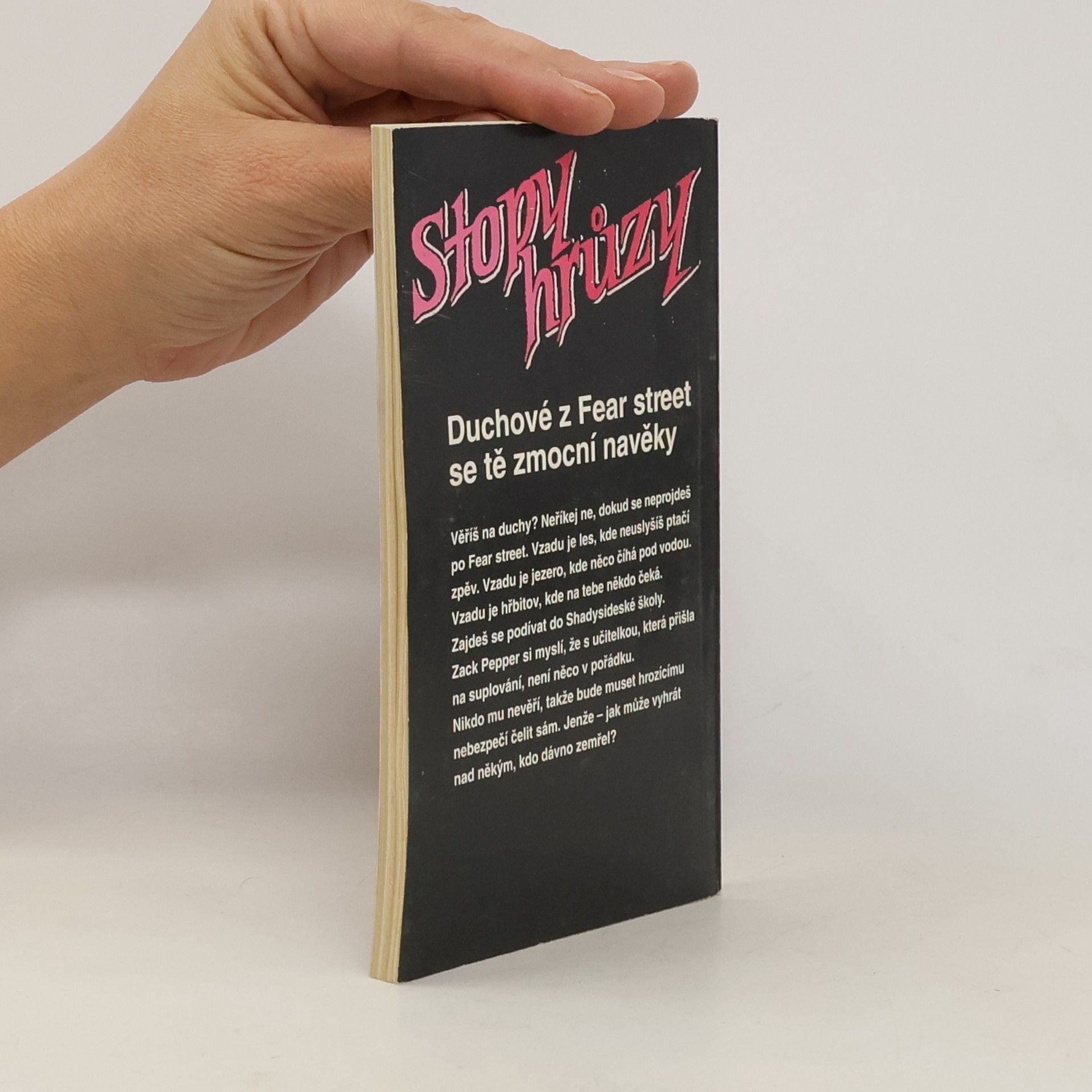 R. L. Stine Stopy hrůzy: Kdo spí v mém hrobě?