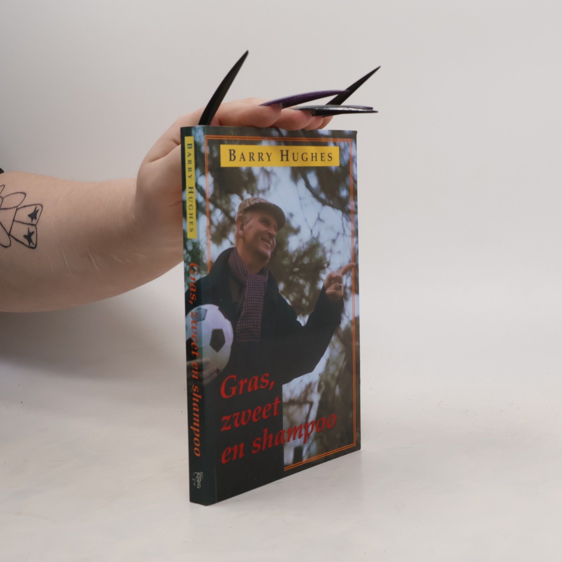 Gras, zweet en shampoo