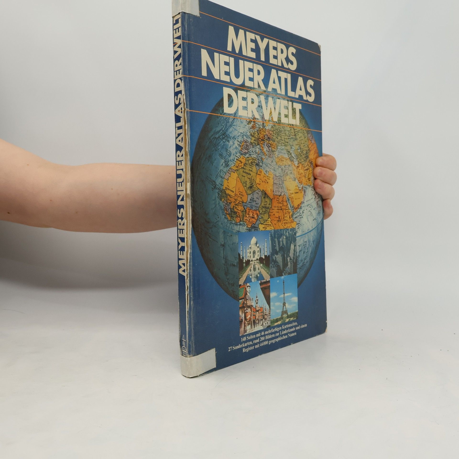 Adolf Hanle Meyers neuer Atlas der Welt