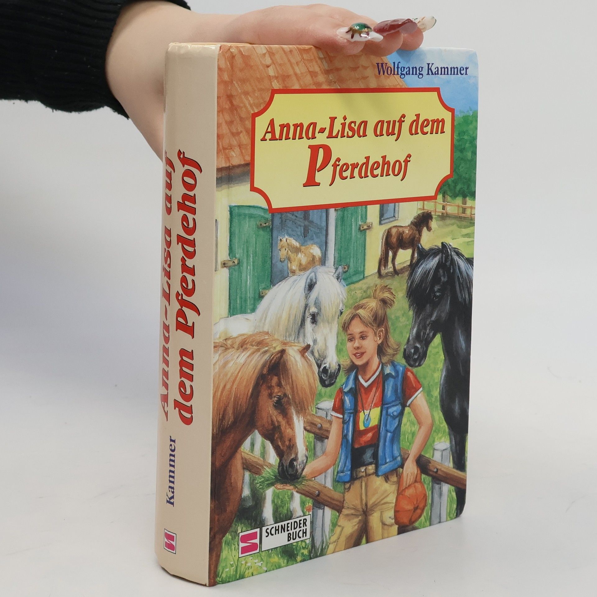 Anna-Lisa auf dem Pferdehof