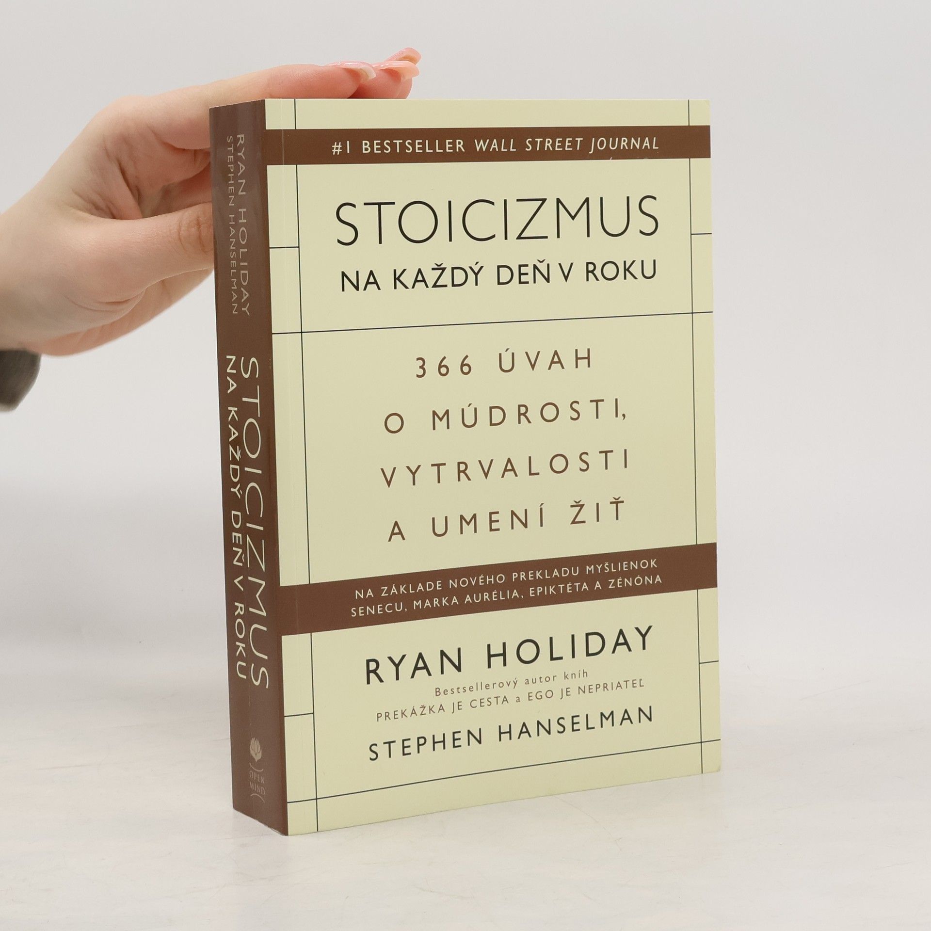 Ryan Holiday Stoicizmus na každý deň v roku