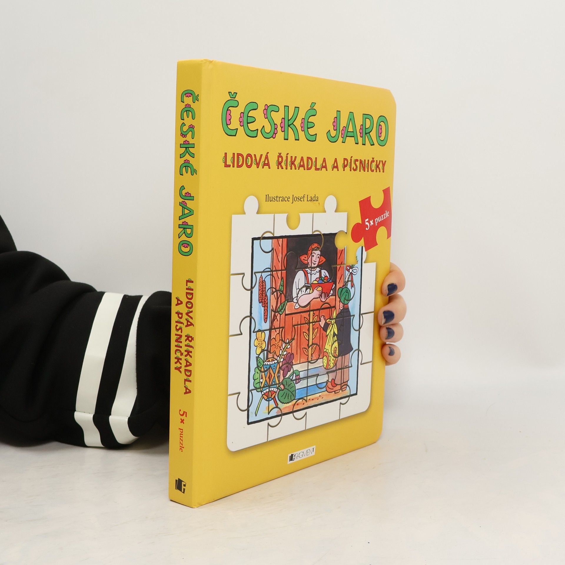 Josef Lada Lidová říkadla a písničky s puzzle - České jaro