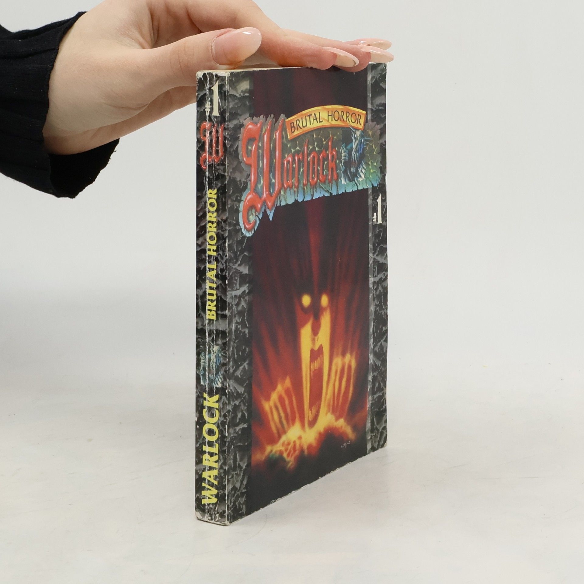 Darrel Standing Brutal Horror. Warlock