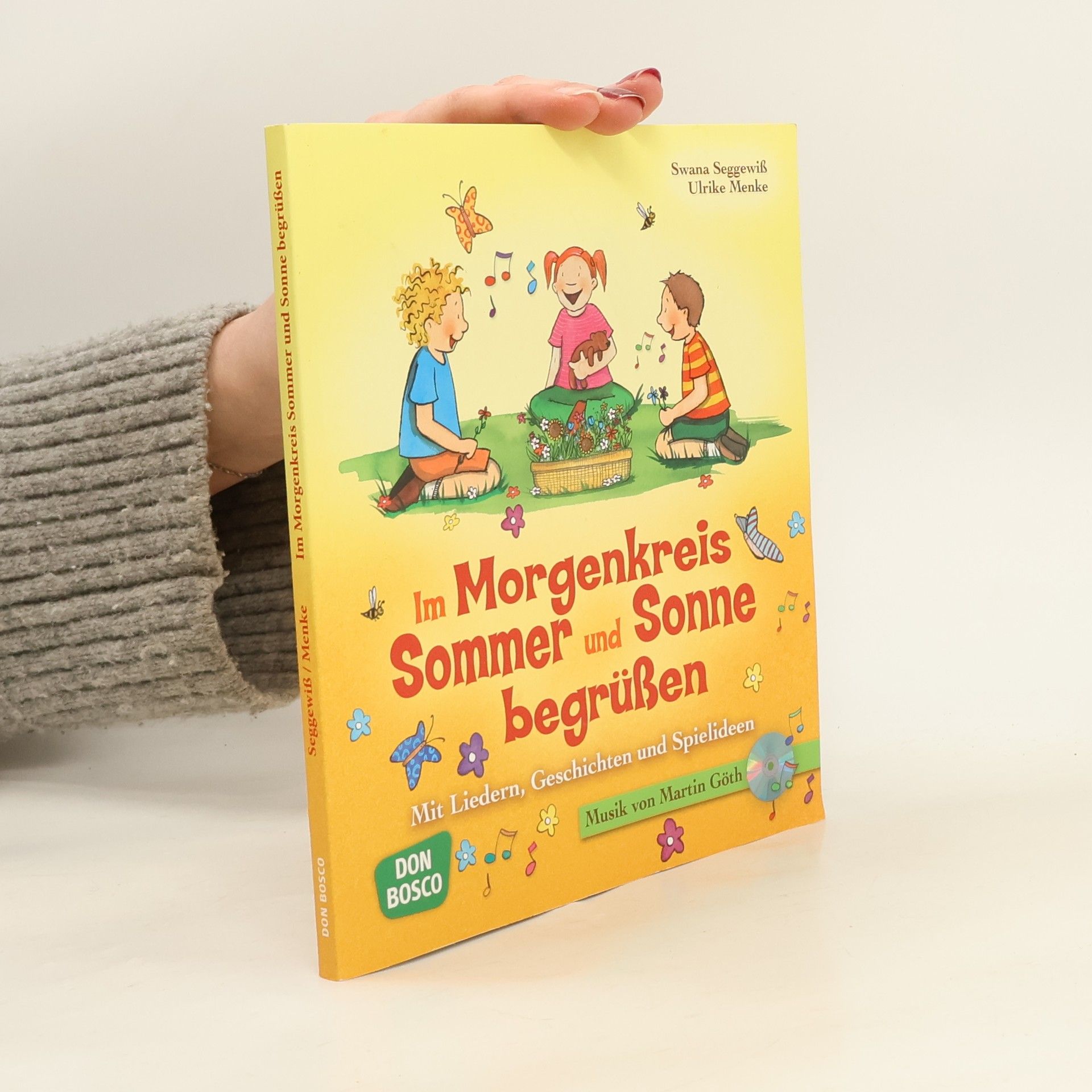 Im Morgenkreis Sommer und Sonne begrüßen