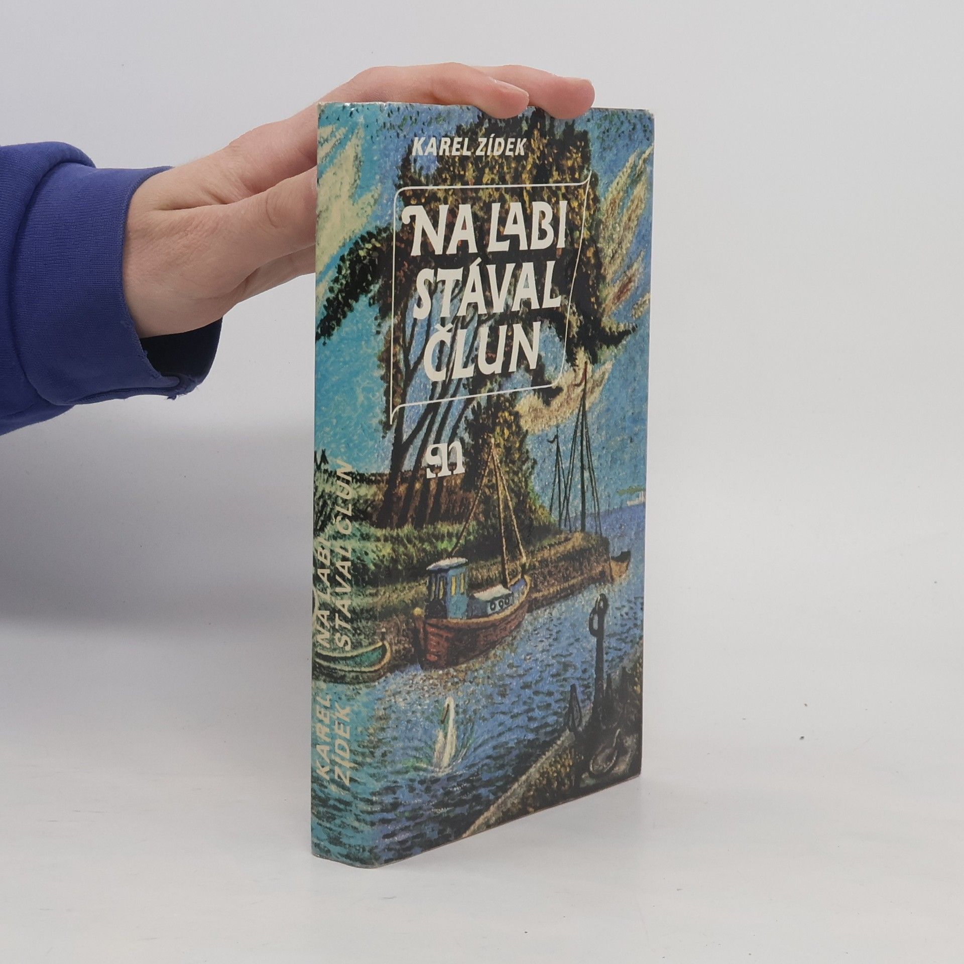 Na Labi stával člun