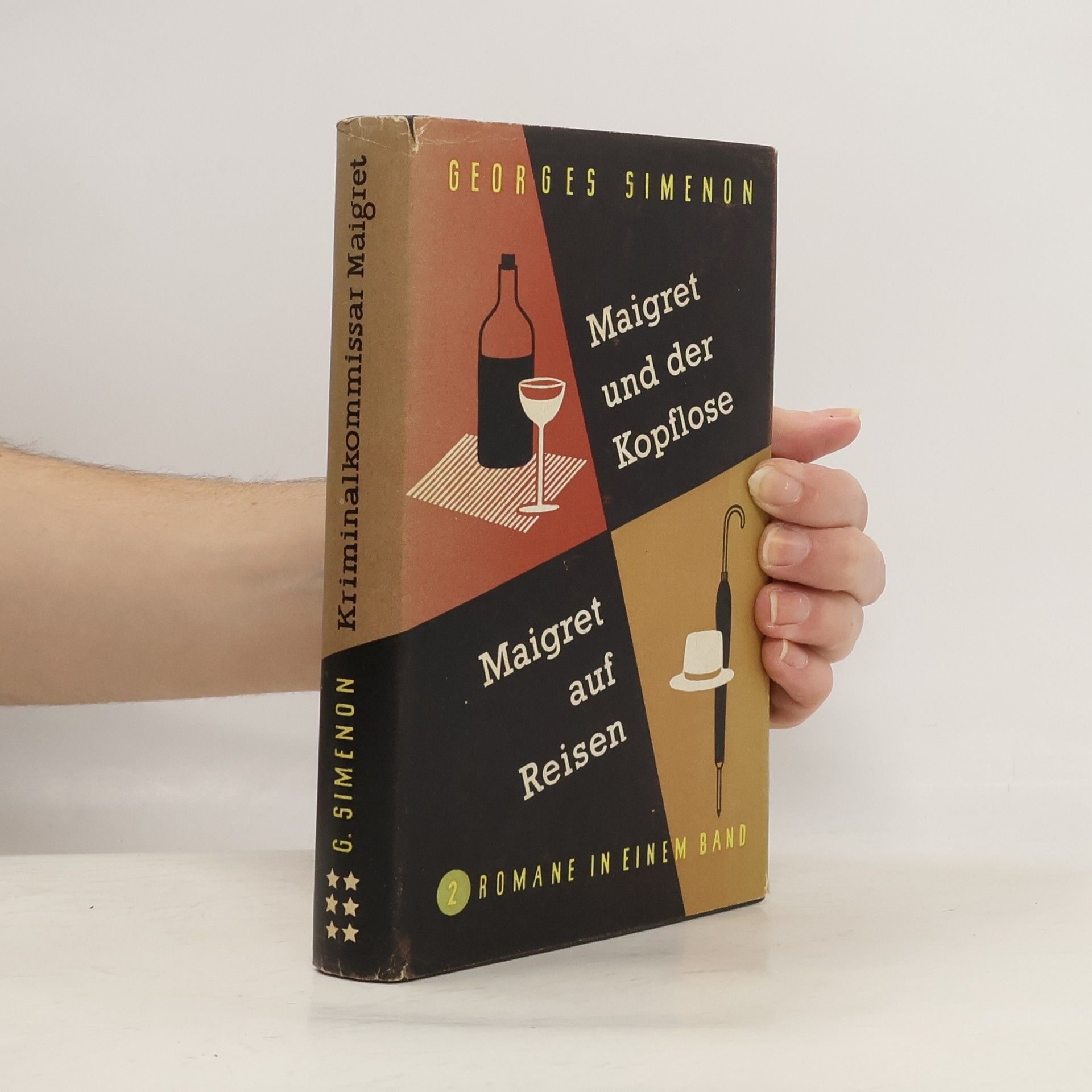 Georges Simenon Maigret und der Kopflose. Maigret auf Reisen. 2 Romane in einem Band