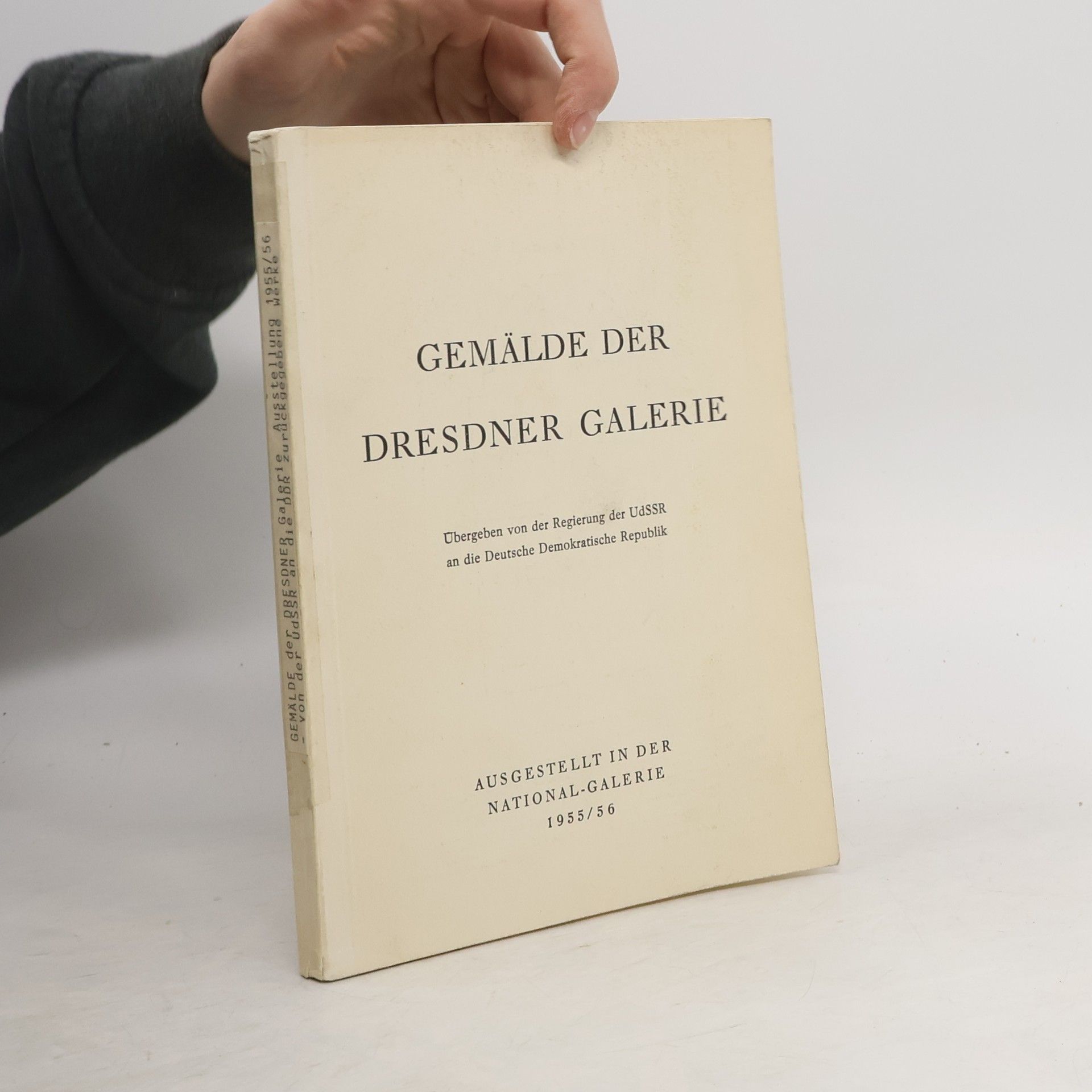 Collectif d'auteurs Gemälde der Dresdner Galerie