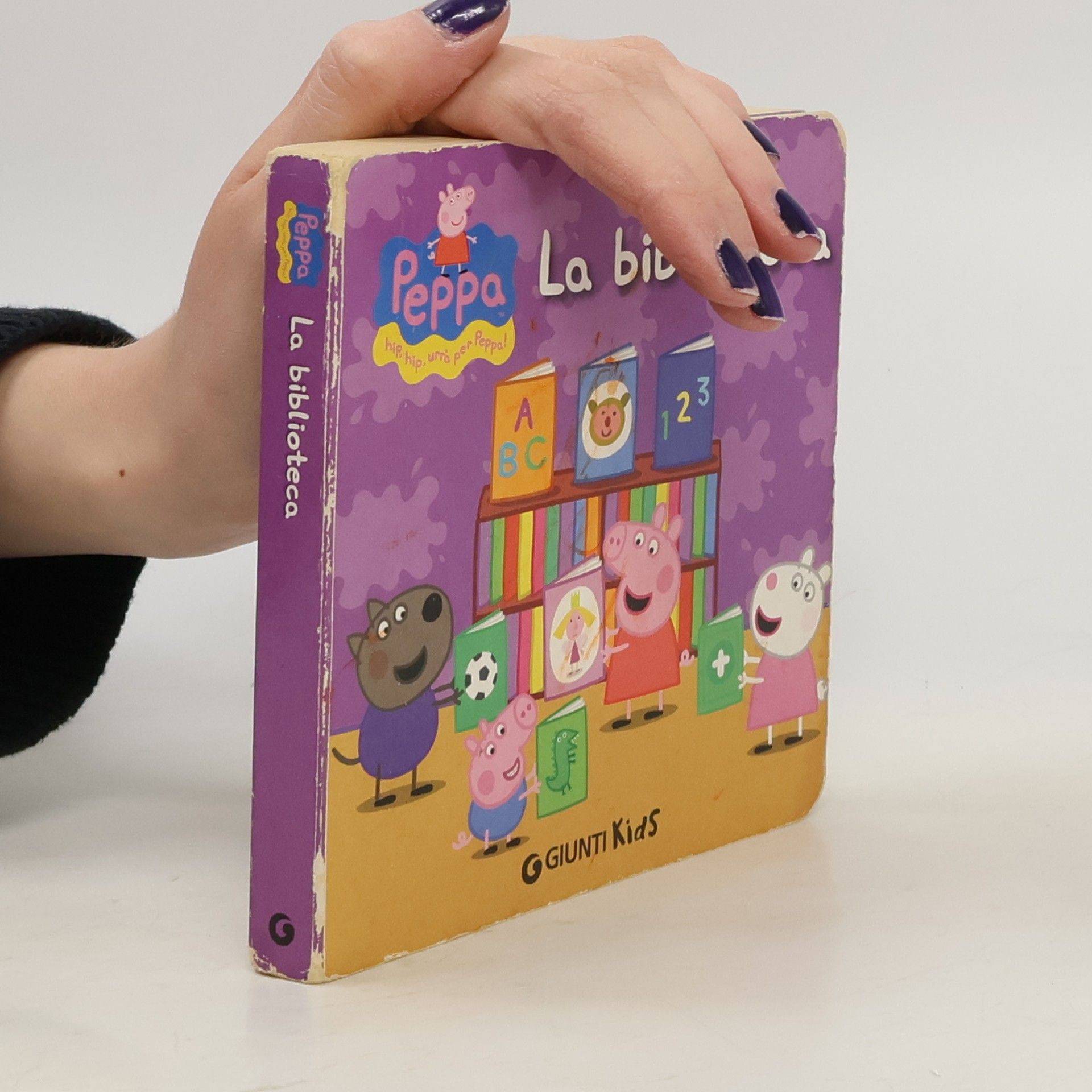 Silvia D. Achille Peppa: La biblioteca