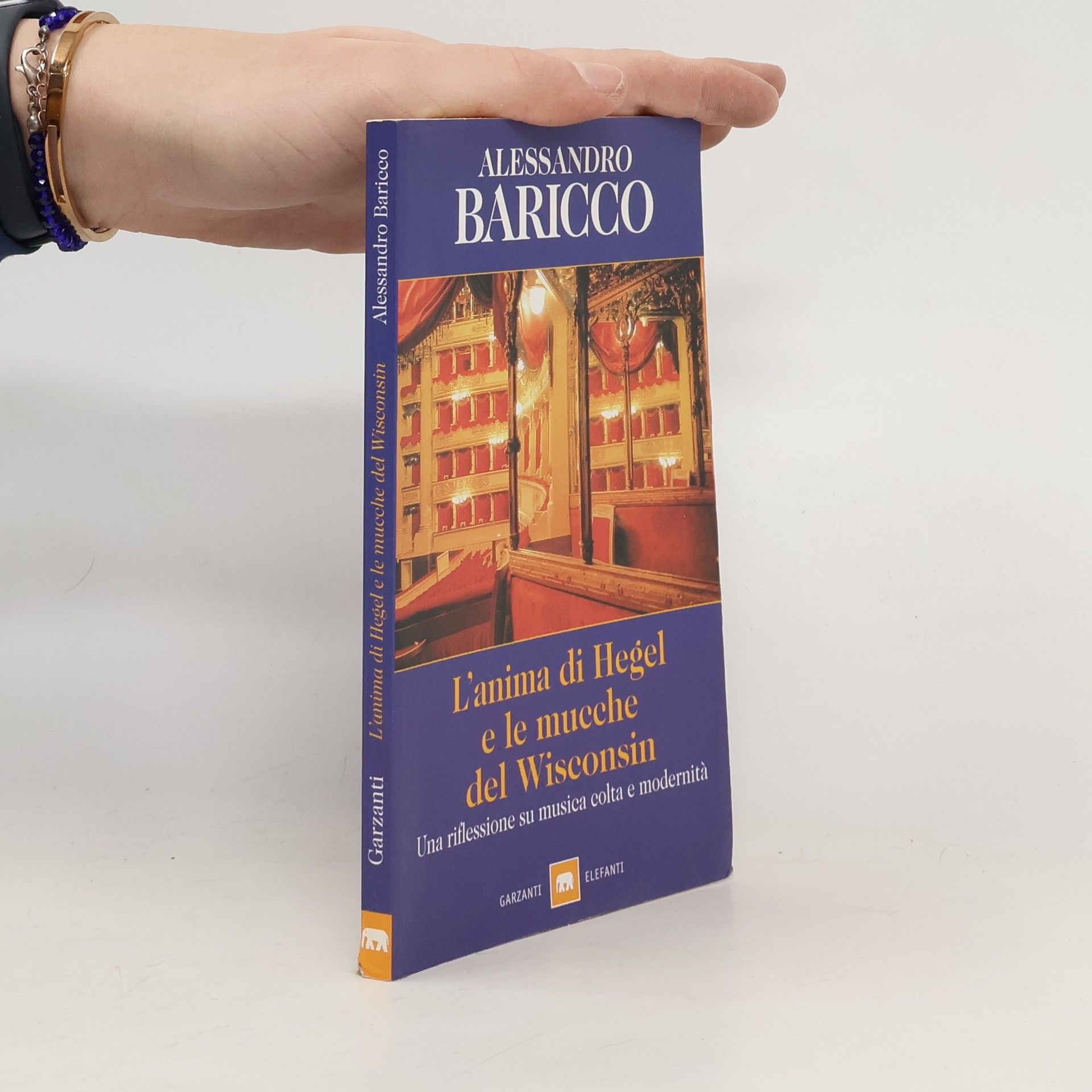 Alessandro Baricco L'anima di Hegel e le mucche del Wisconsin