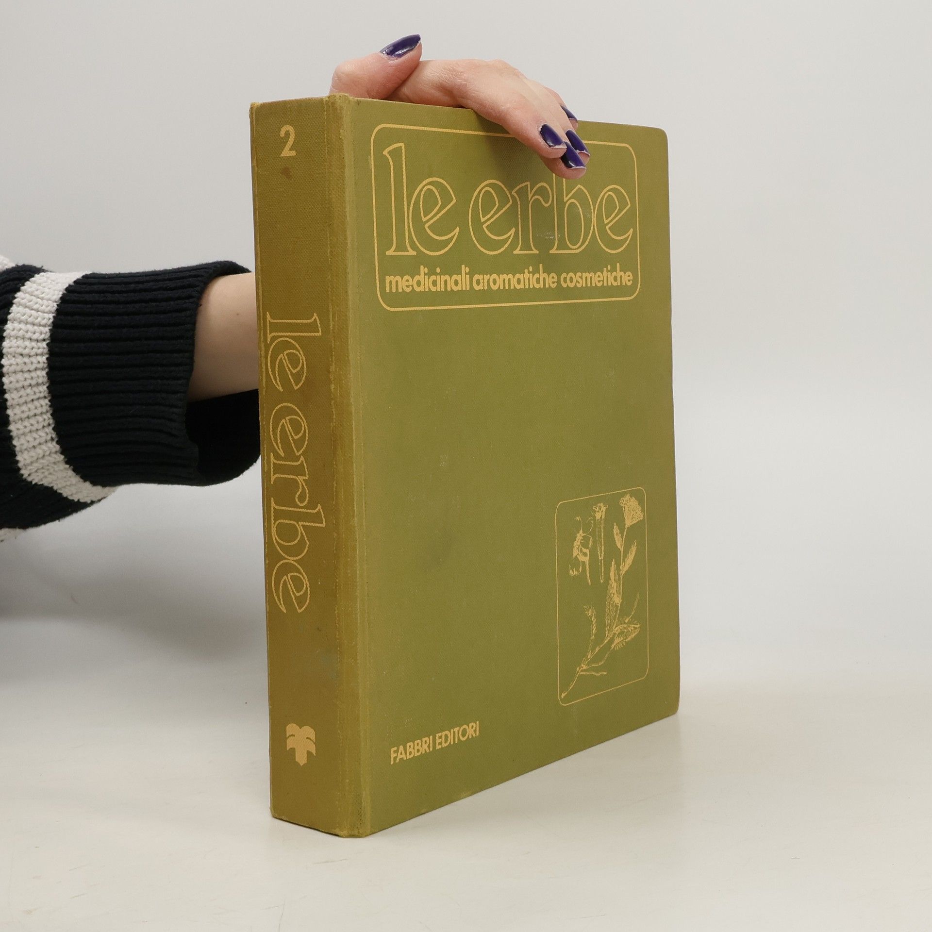 Umberto Boni Le erbe medicinali aromatiche cosmetiche 2