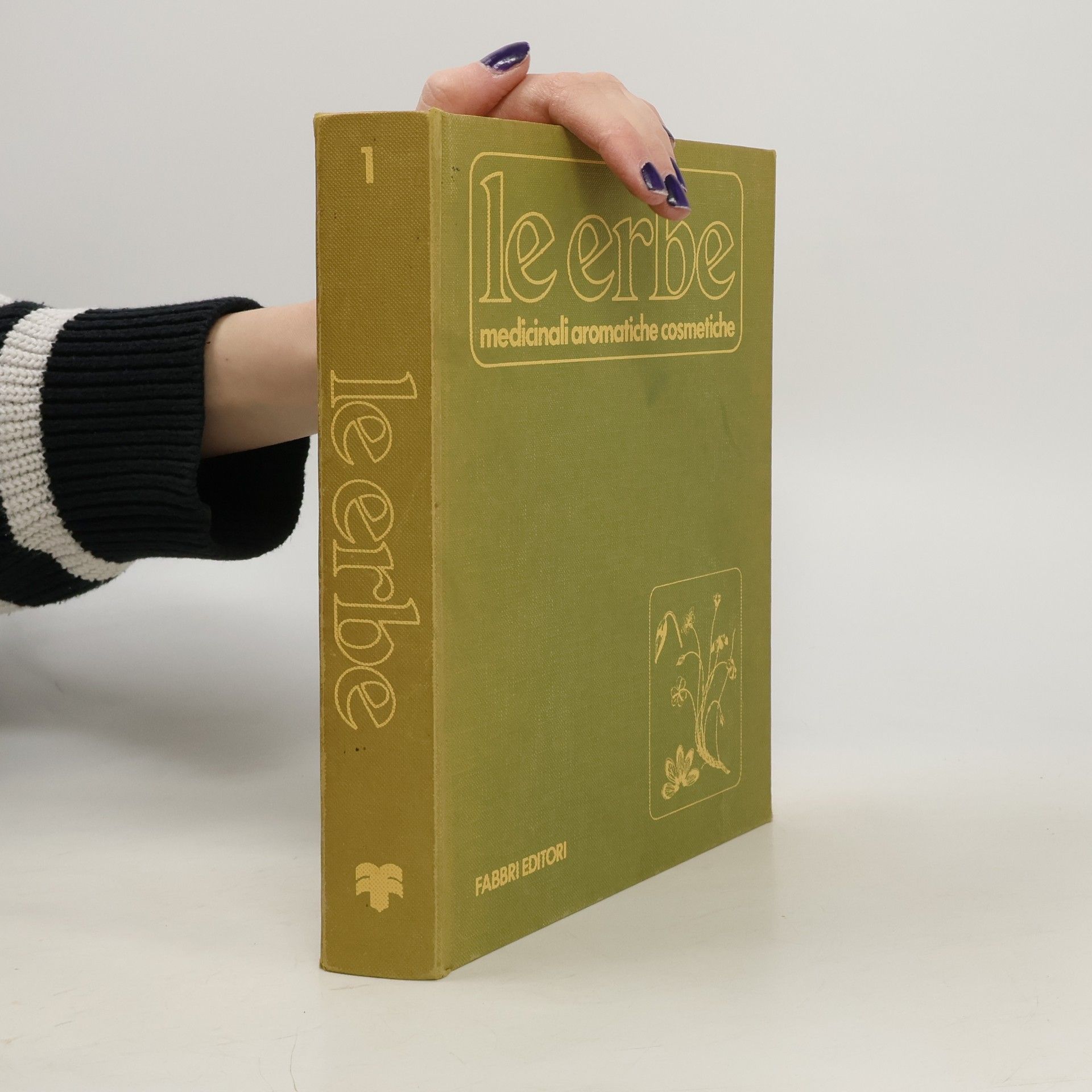 Umberto Boni Le erbe medicinali aromatiche cosmetiche 1