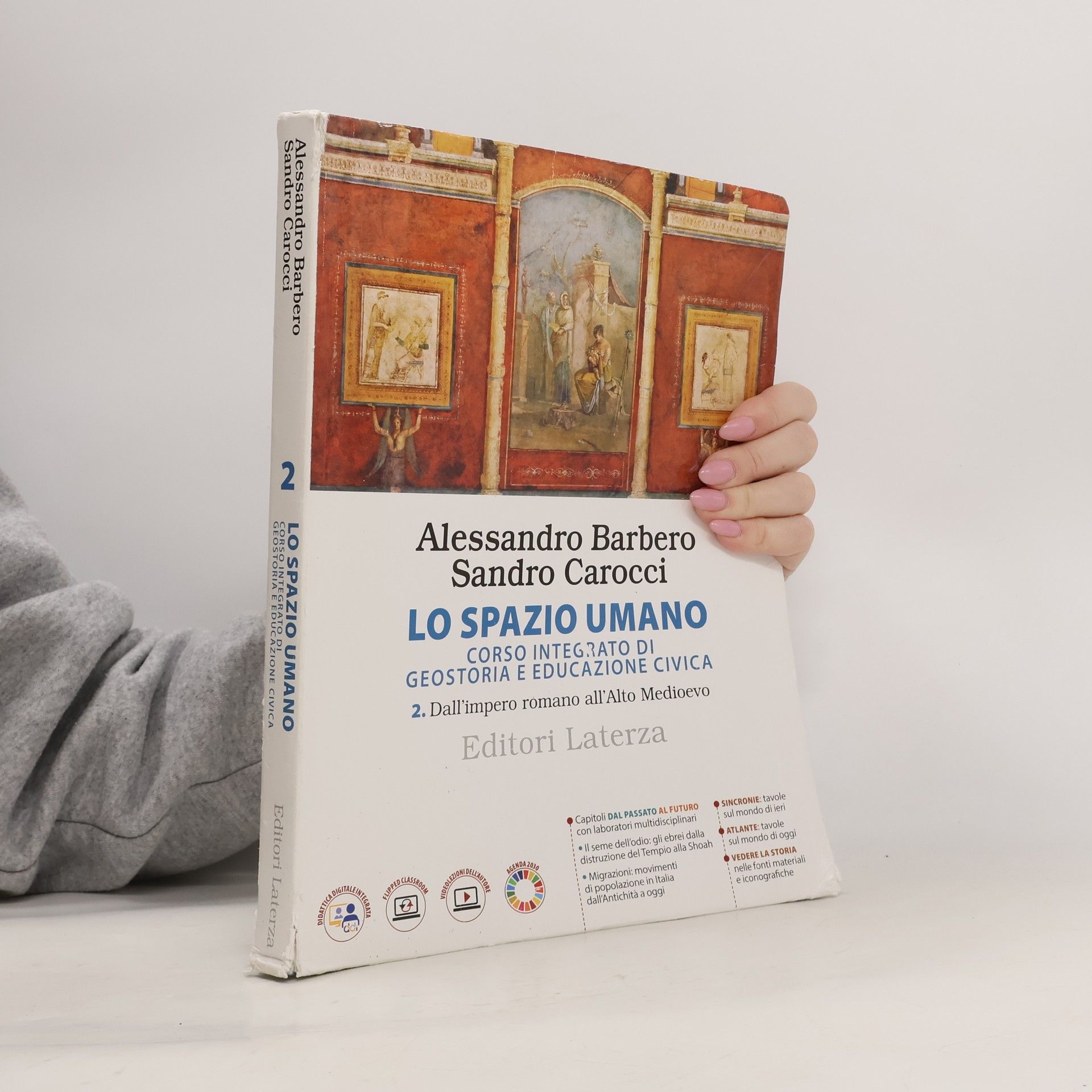 Alessandro Barbero Lo spazio umano. Corso integrato di geostoria e educazione civica 2