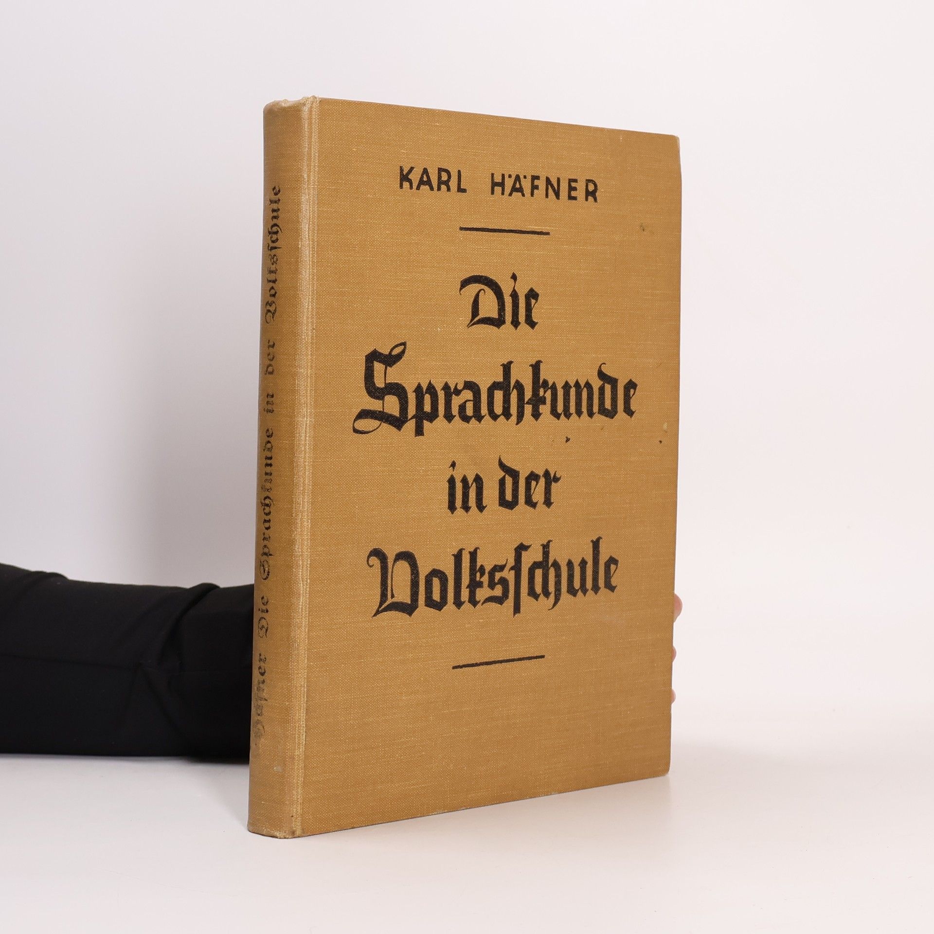 Die Sprachkunde in der Volksschule