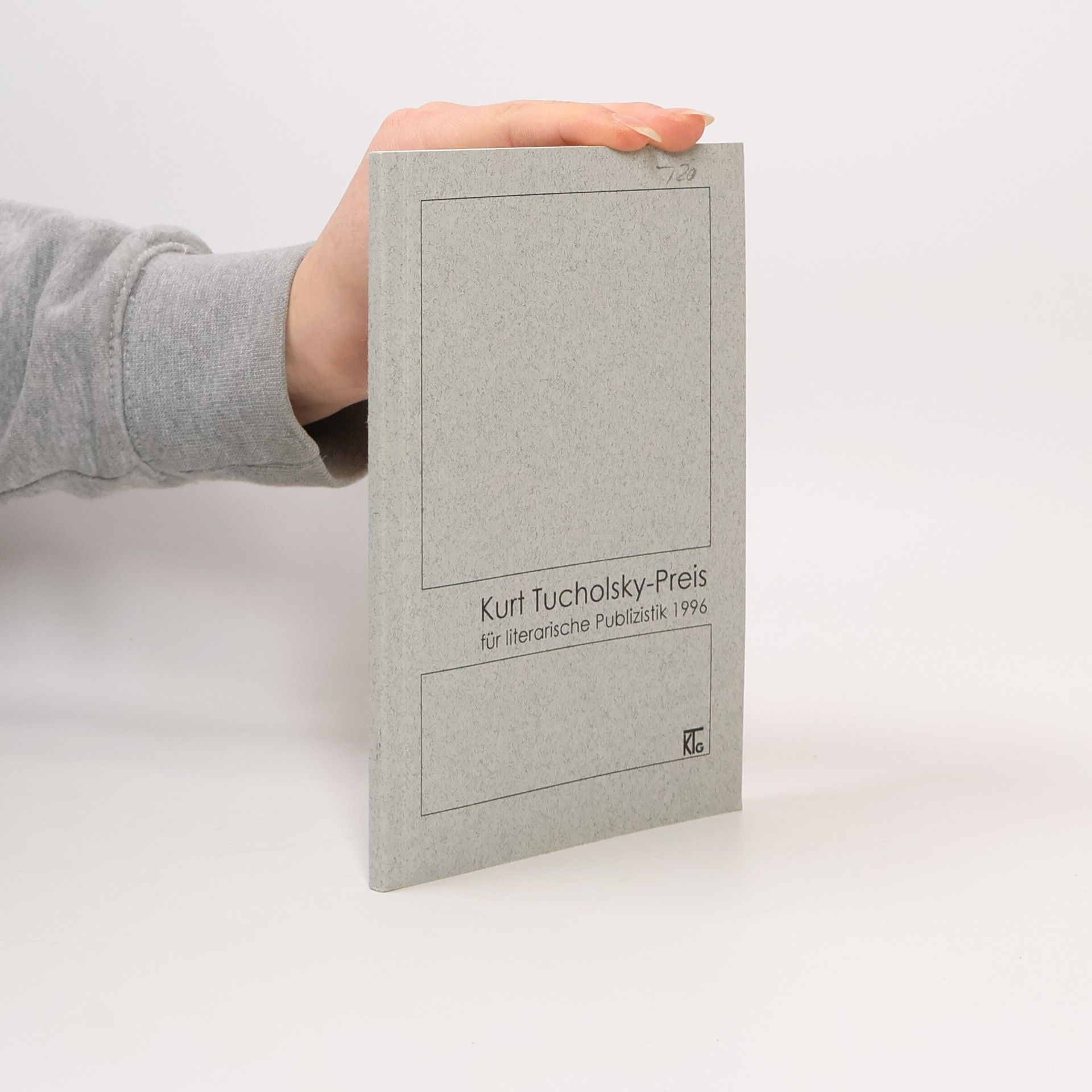 Heribert Prantl Kurt-Tucholsky-Preis für literarische Publizistik 1996