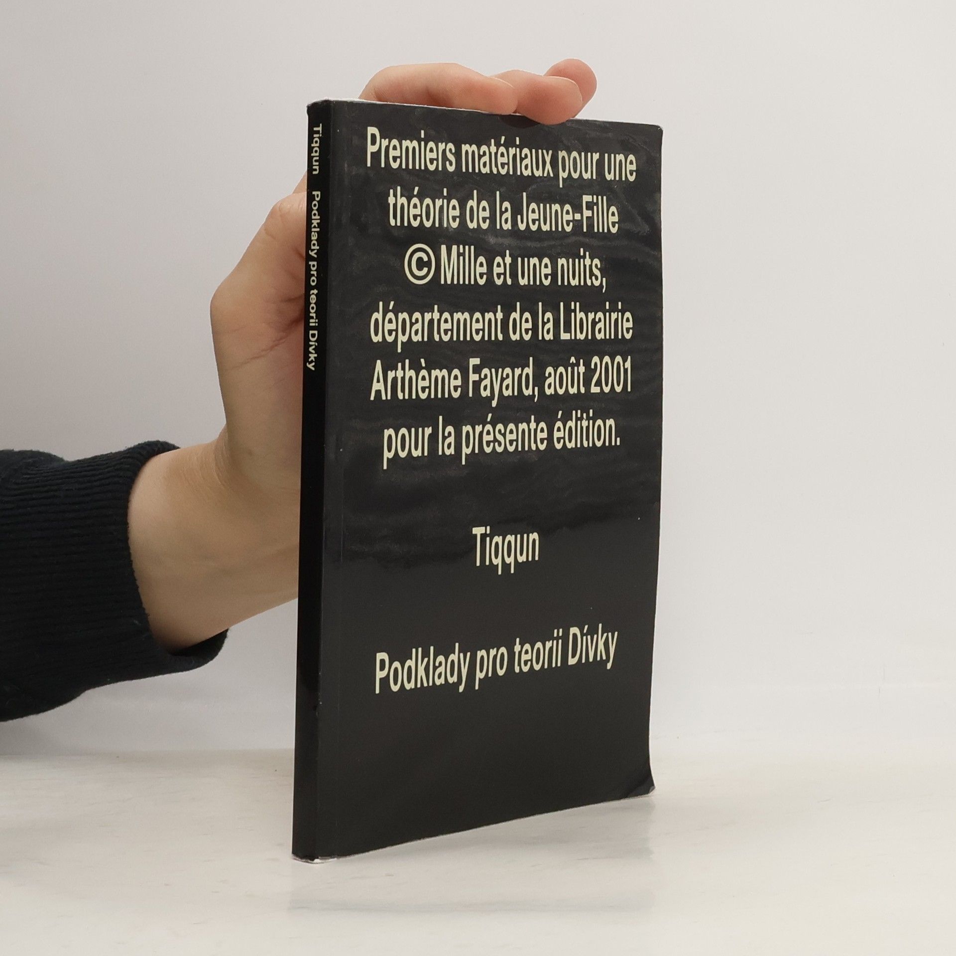 Kolektiv autorů Tiqqun. Podklady pro teorii Dívky