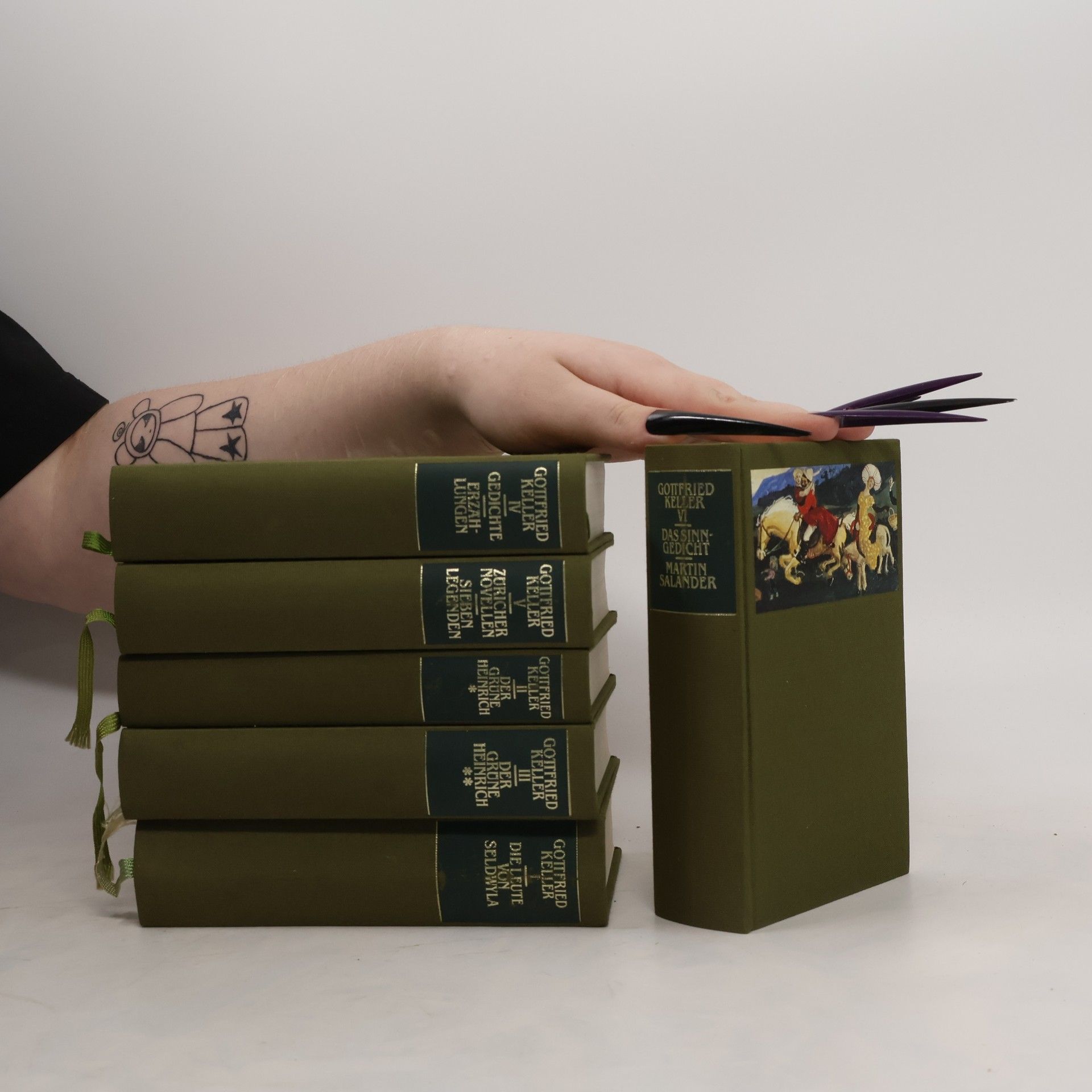 Gottfried Keller Werke in sechs Bänden