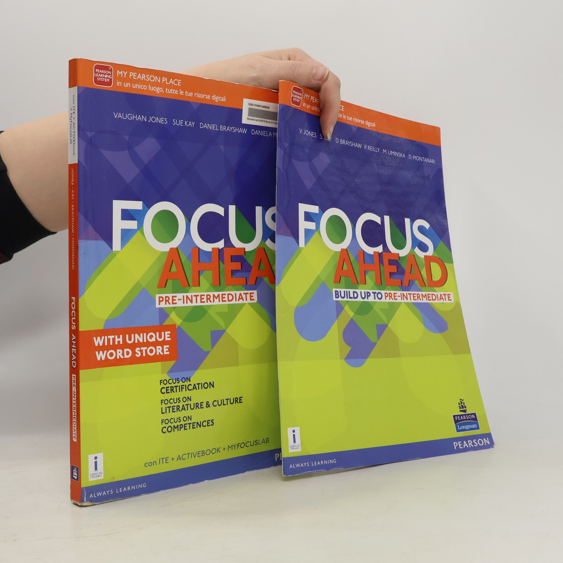 Autores varios Focus Ahead. Pre-intermediate + Build up to pre-intermediate