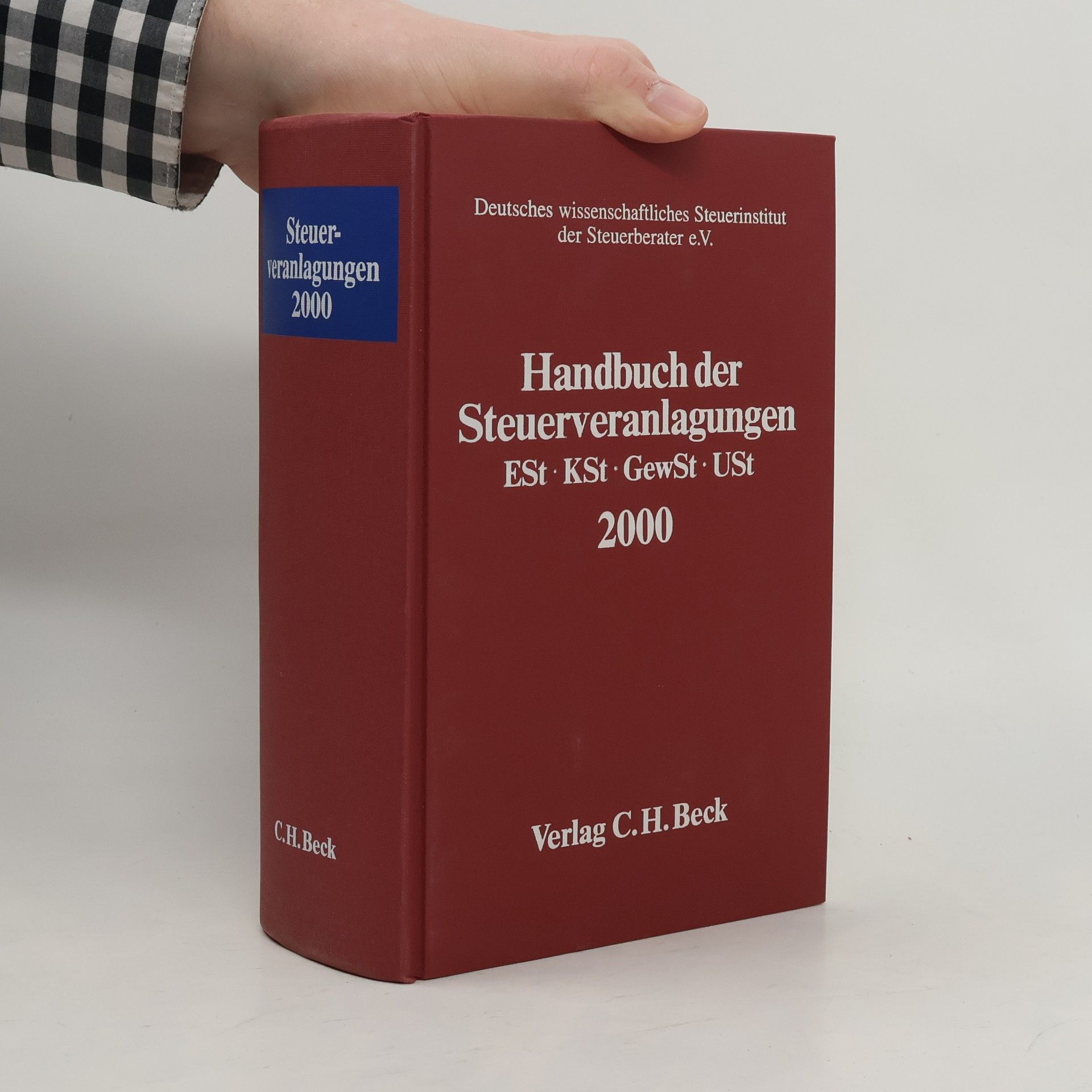 Handbuch der Steuerveranlagungen