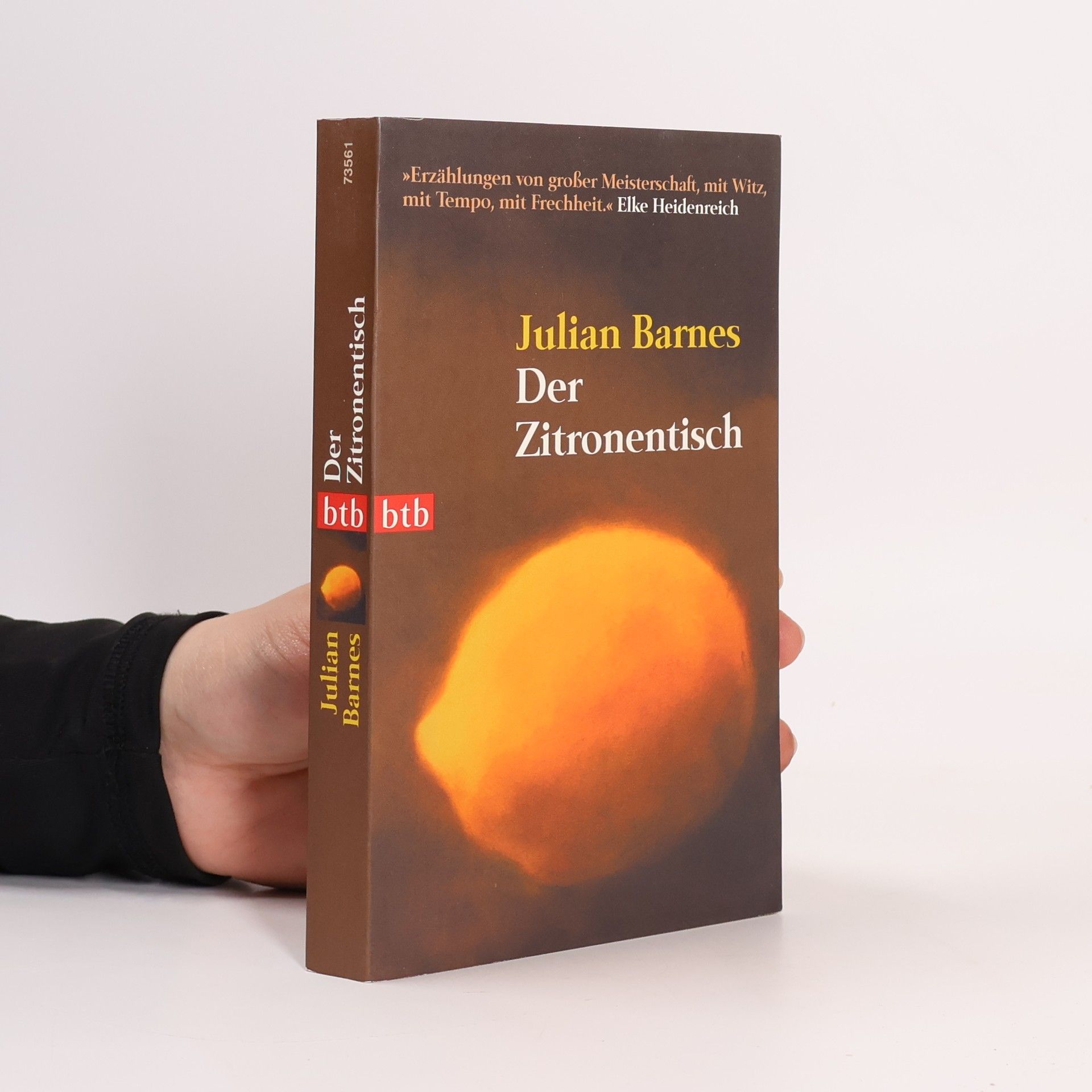 Julian Barnes Der Zitronentisch